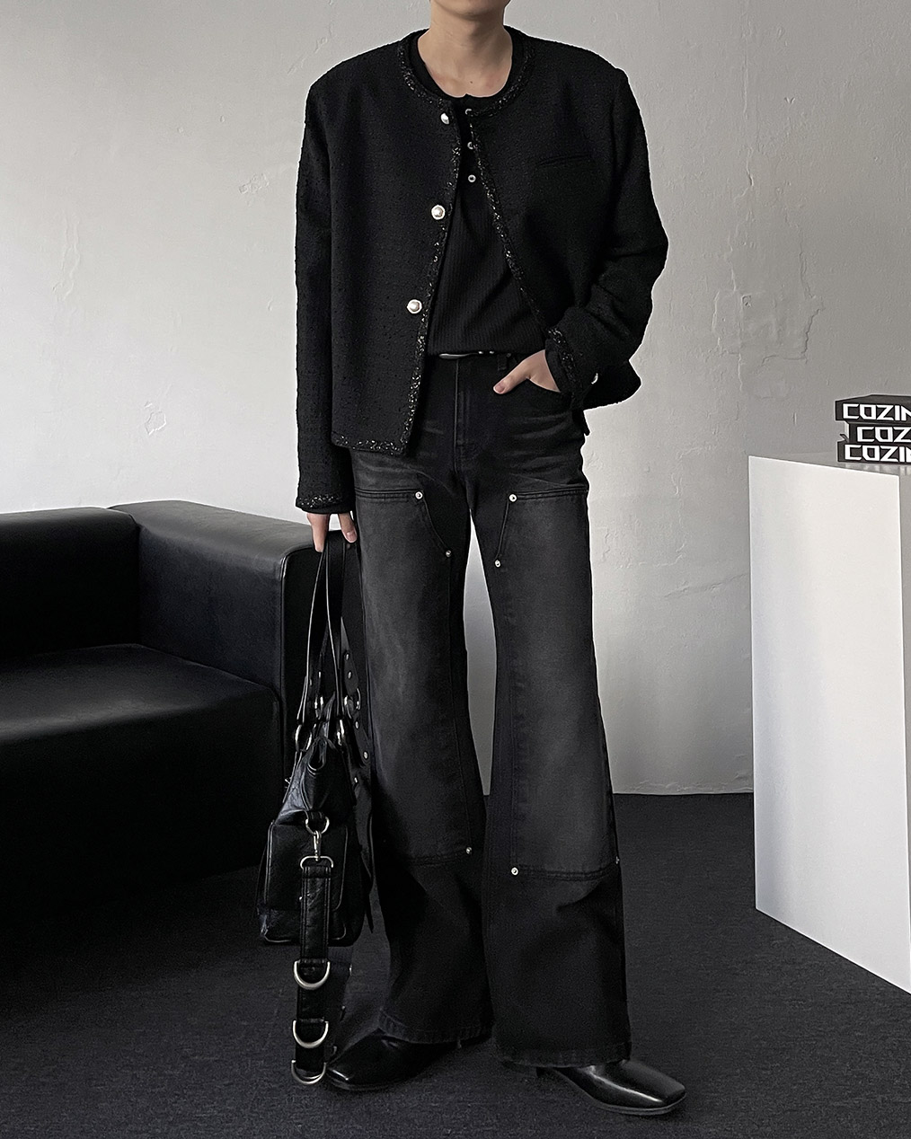 남자 이너 긴팔 티셔츠