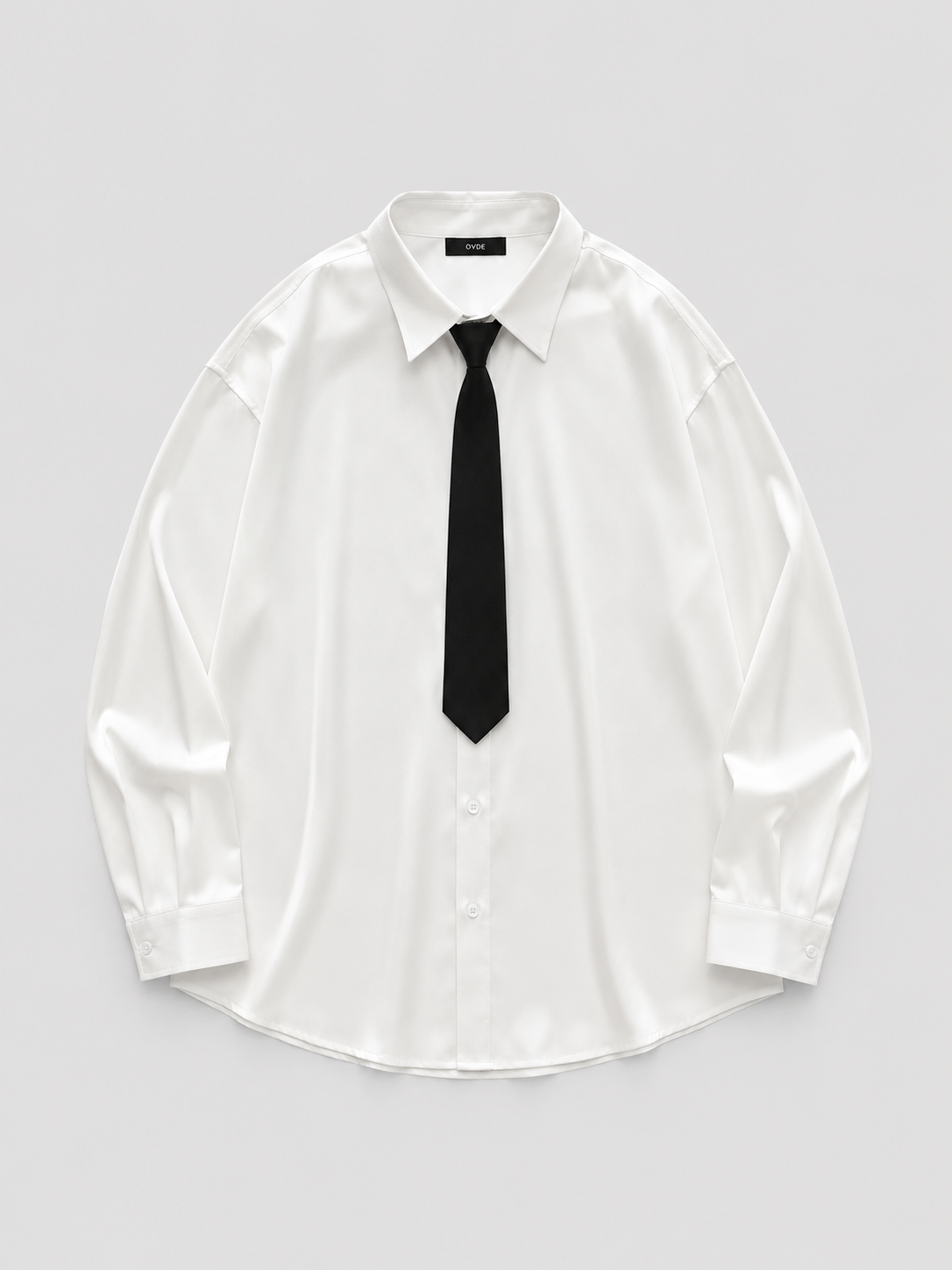 [SET] 퓨어 타이 레이어드 셔츠 (3 colors)