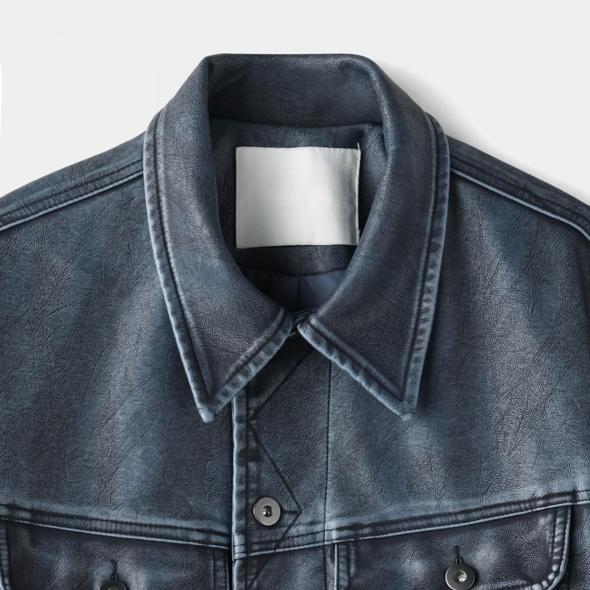 레더크롭자켓코디