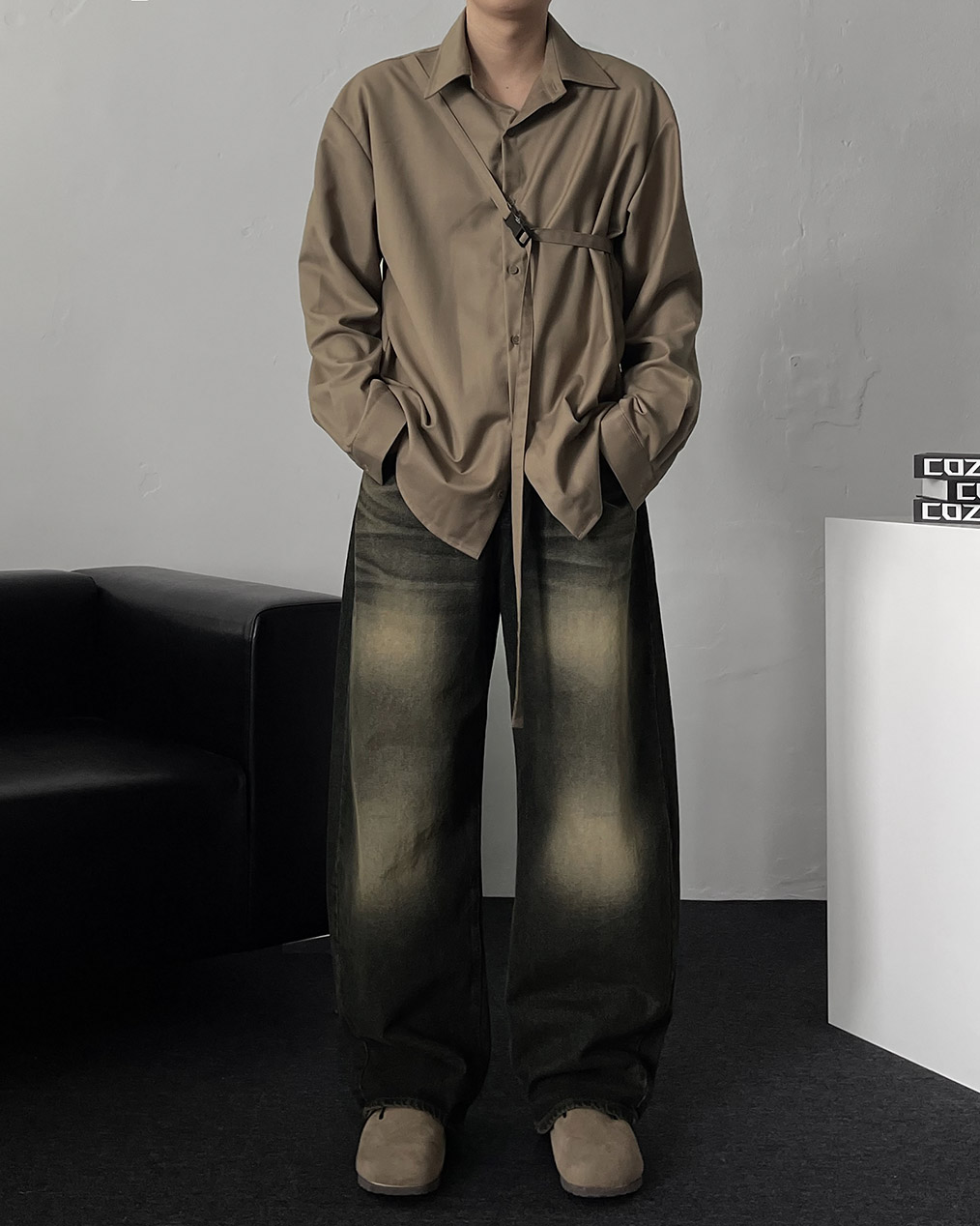 남자 사계절 청바지