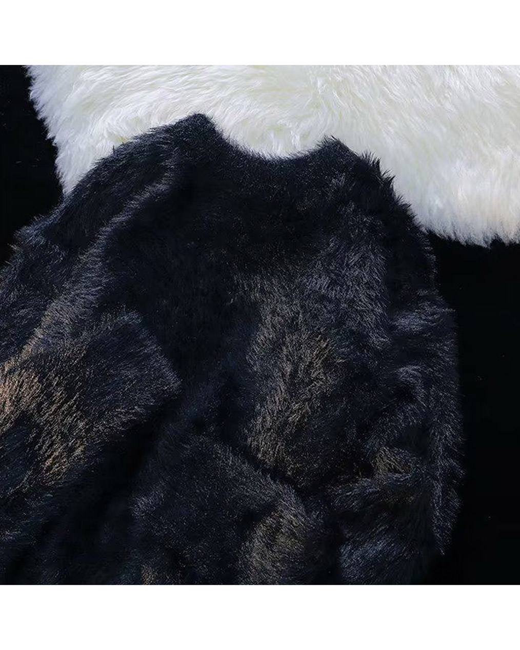 남자 헤어리 앙고라 니트