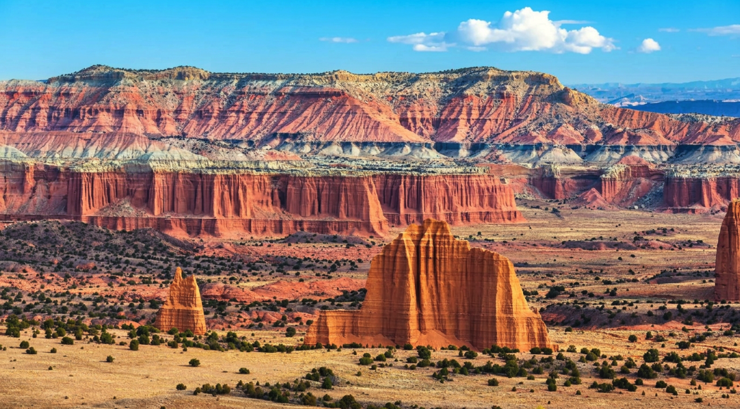 Capitol Reef 유타 캐피탈리프 국립공원