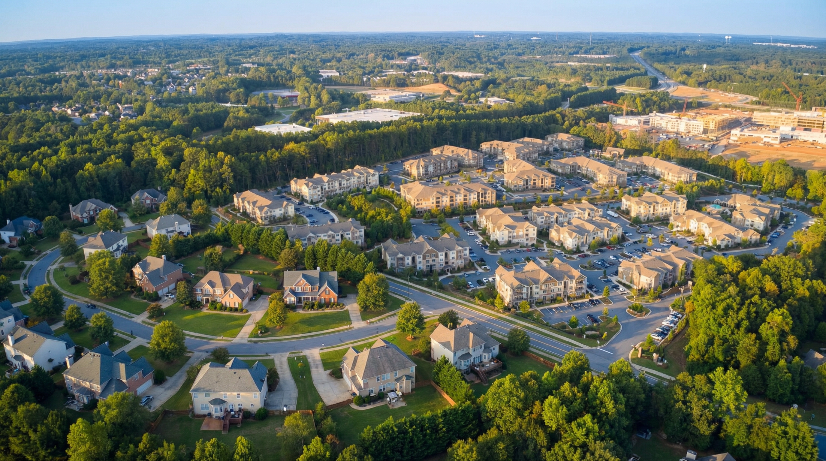 미국 남동부 주택가격 하락