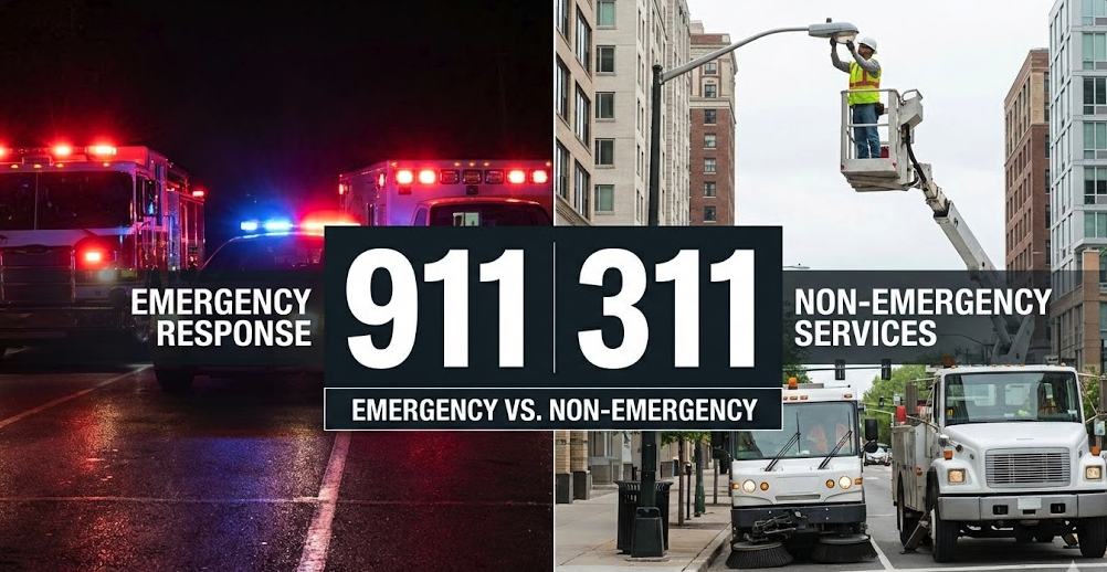 미국 긴급전화 번호