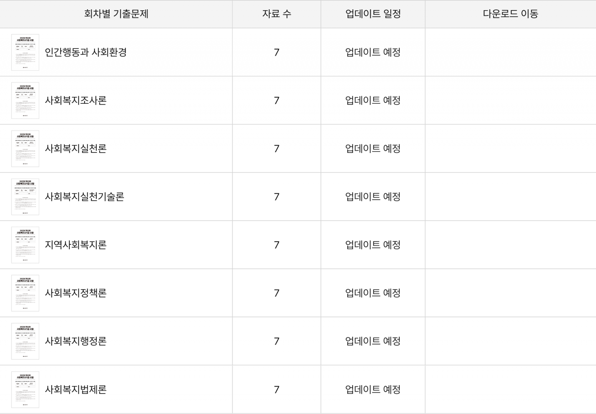 회차별 기출문제