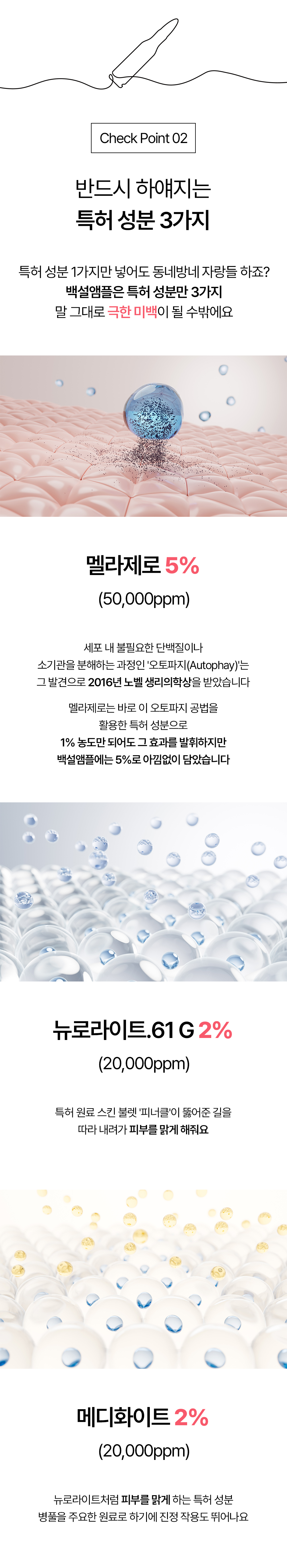 빗결 백설 앰플