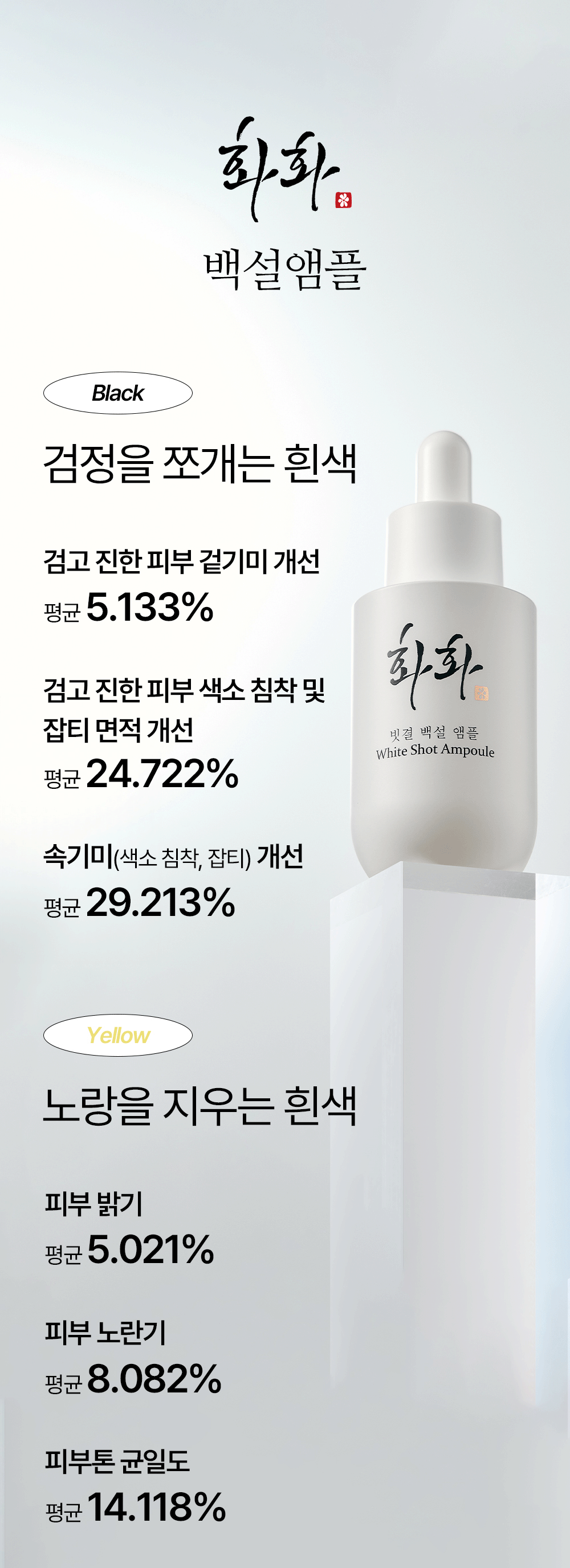 빗결 백설 앰플