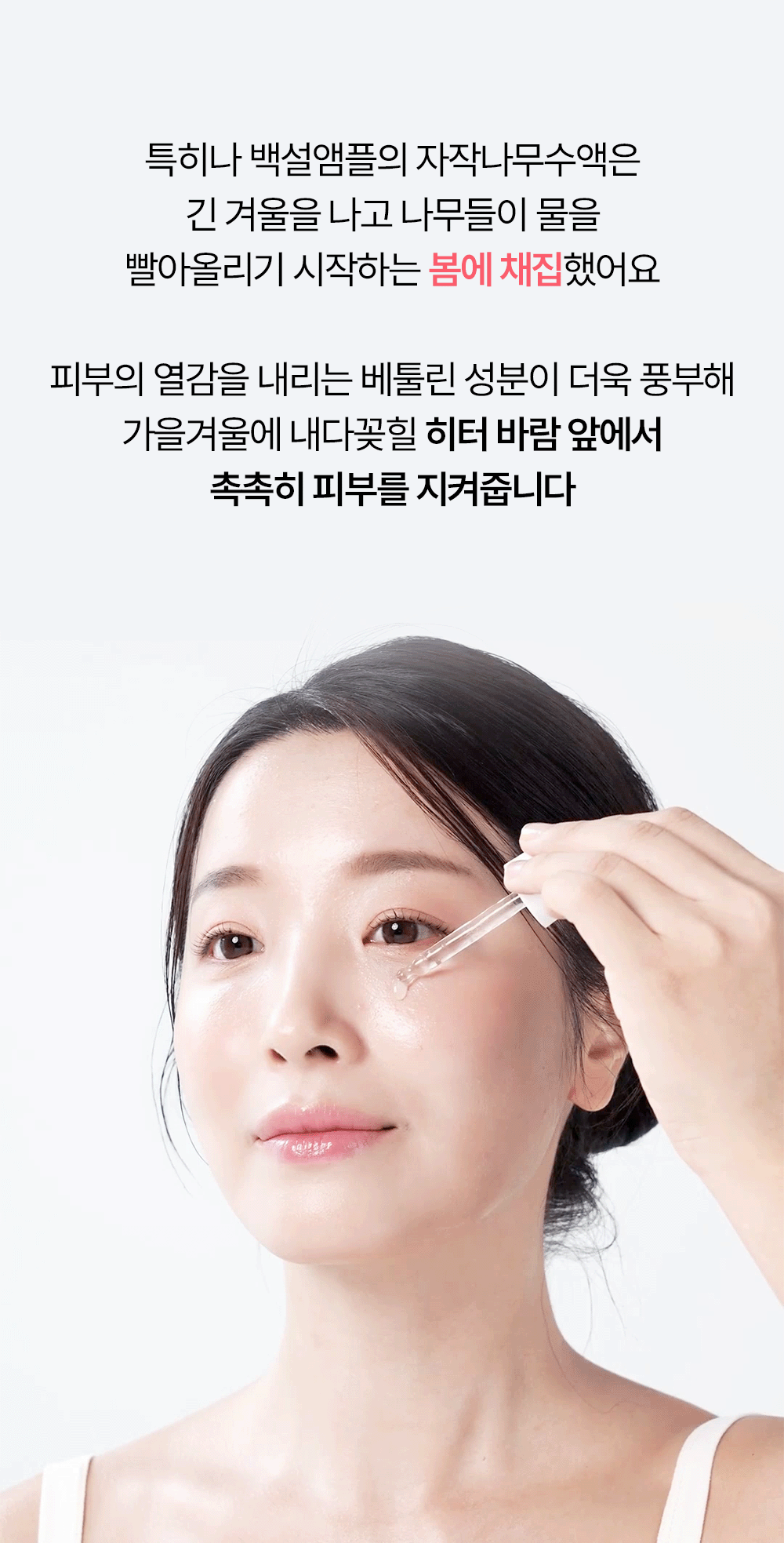 빗결 백설 앰플