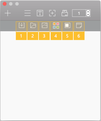 Click on the Options menu, and the submenu will appear.