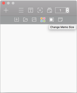 1. Change Memo Size