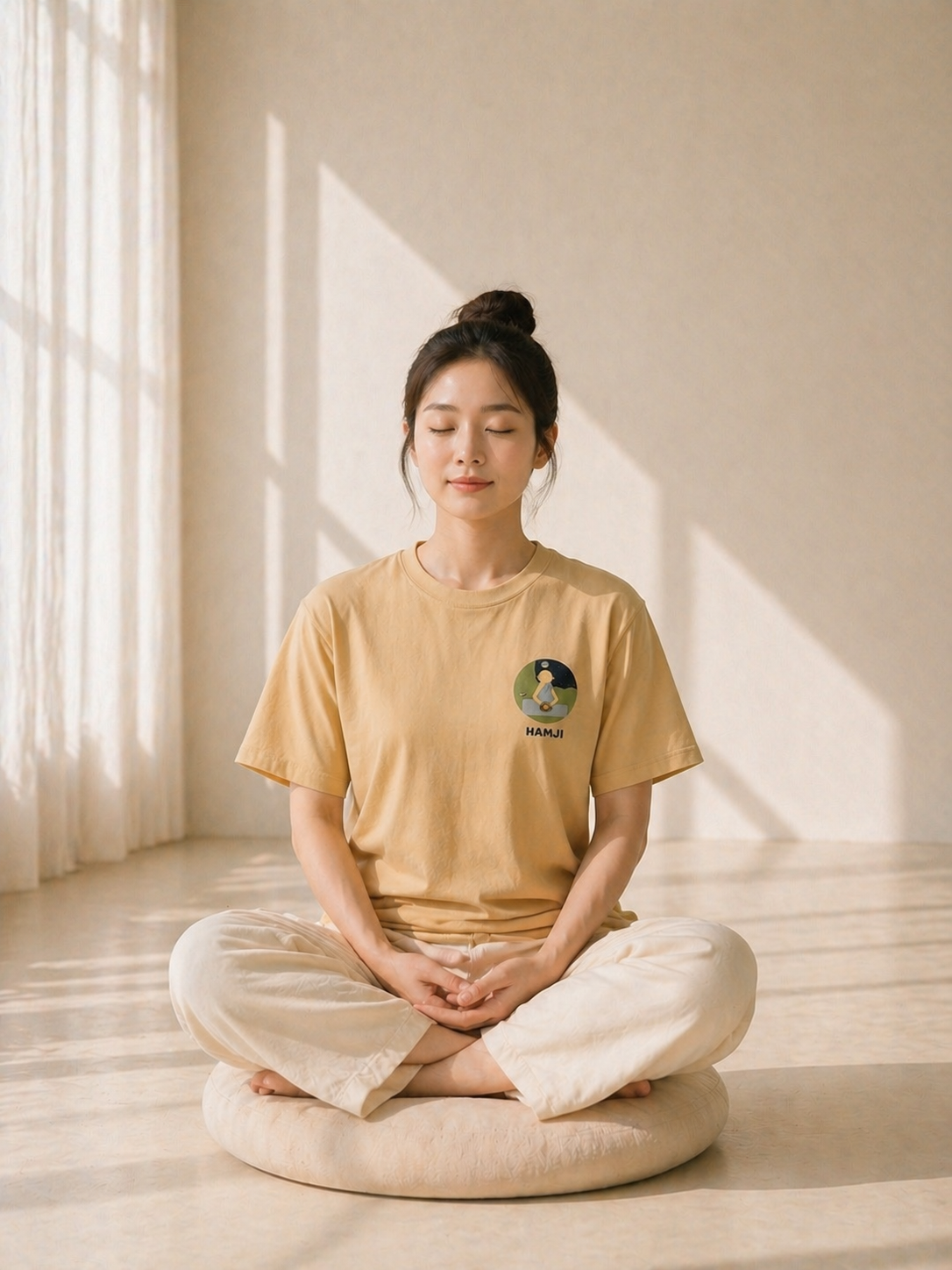 '거(居)2' 부처님 티셔츠 + 엽서 증정 불교 모임 단체티셔츠