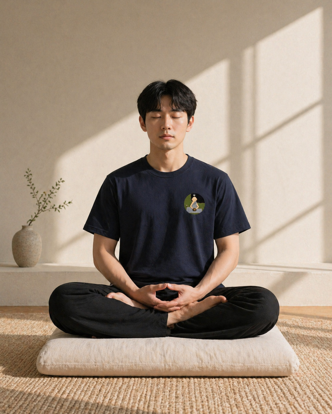 '거(居)2' 부처님 티셔츠 + 엽서 증정 불교 모임 단체티셔츠