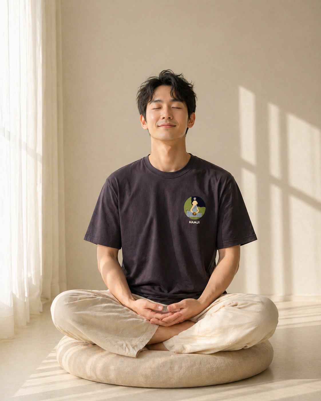 '거(居)2' 부처님 티셔츠 + 엽서 증정 불교 모임 단체티셔츠