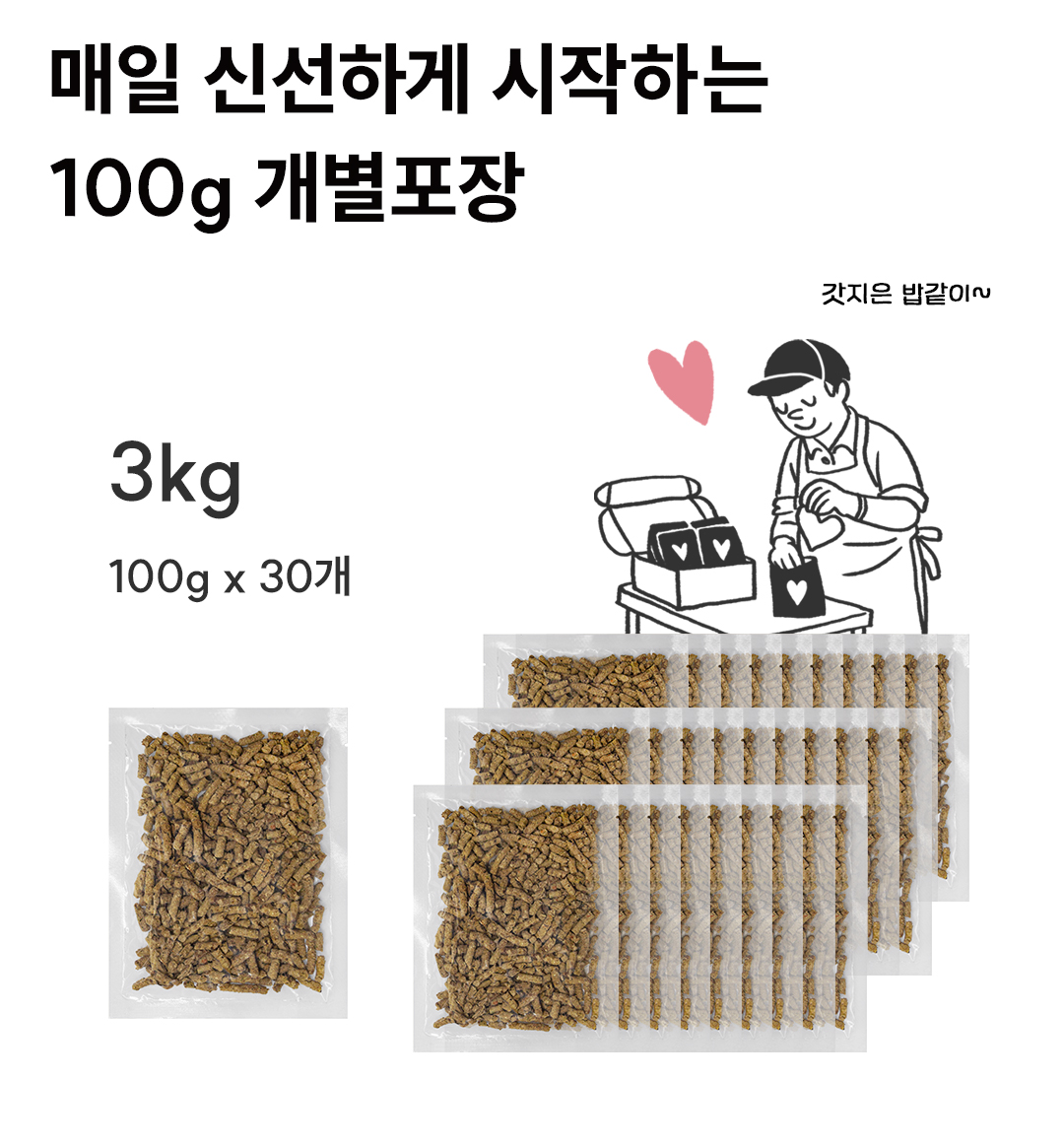 포밀리 바이트 덕 3kg