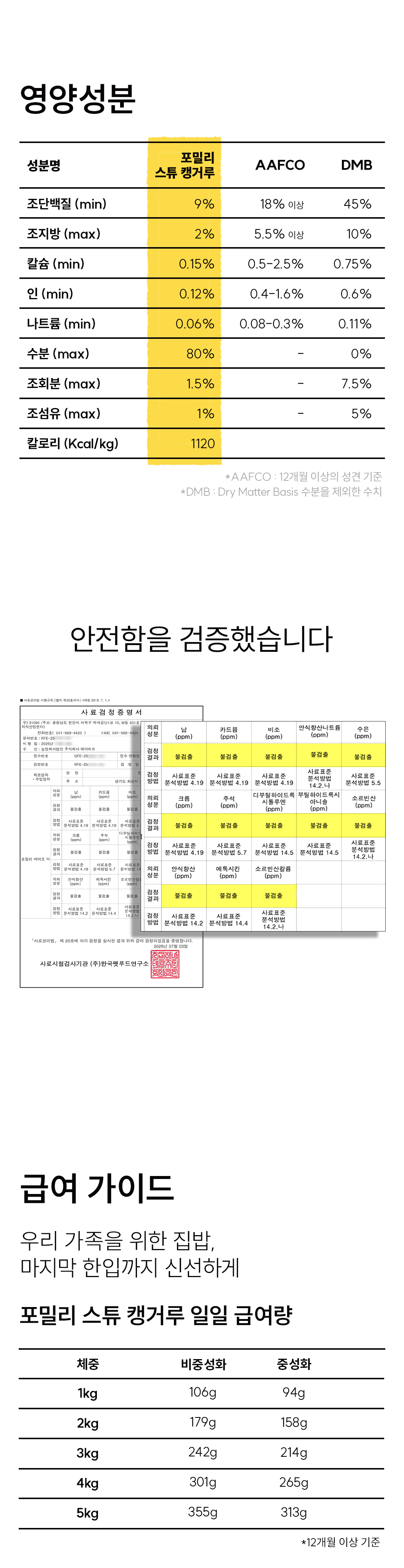 포밀리 스튜 캥거루 100g (1팩)