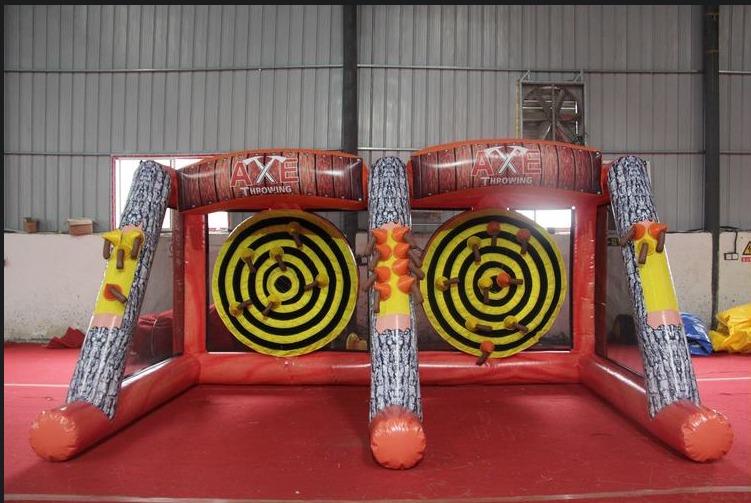 도끼던지기 에어바운스1 바운스브라더스 놀이형 에어바운스 카탈로그 갤러리