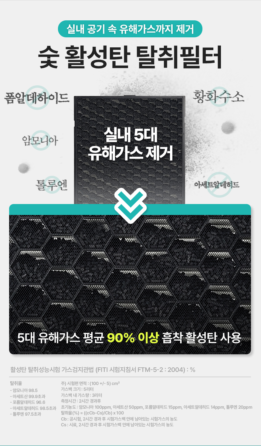 암웨이 엣모스피어 탈취필터 단품