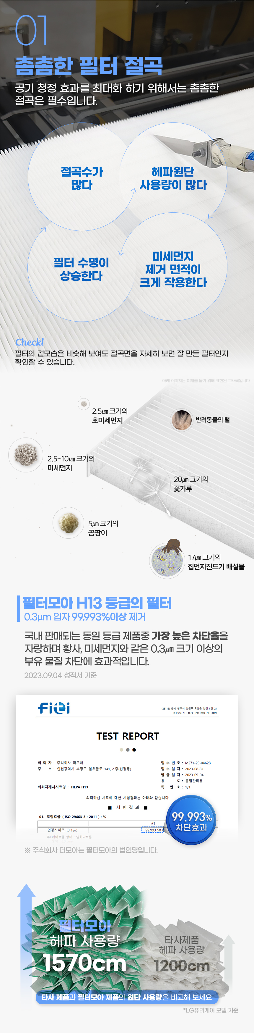 LG 퓨리케어360 공기청정기 필터 3종