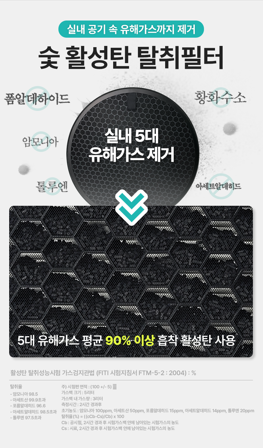 LG전자 LA-V119SS 공기청정기 필터