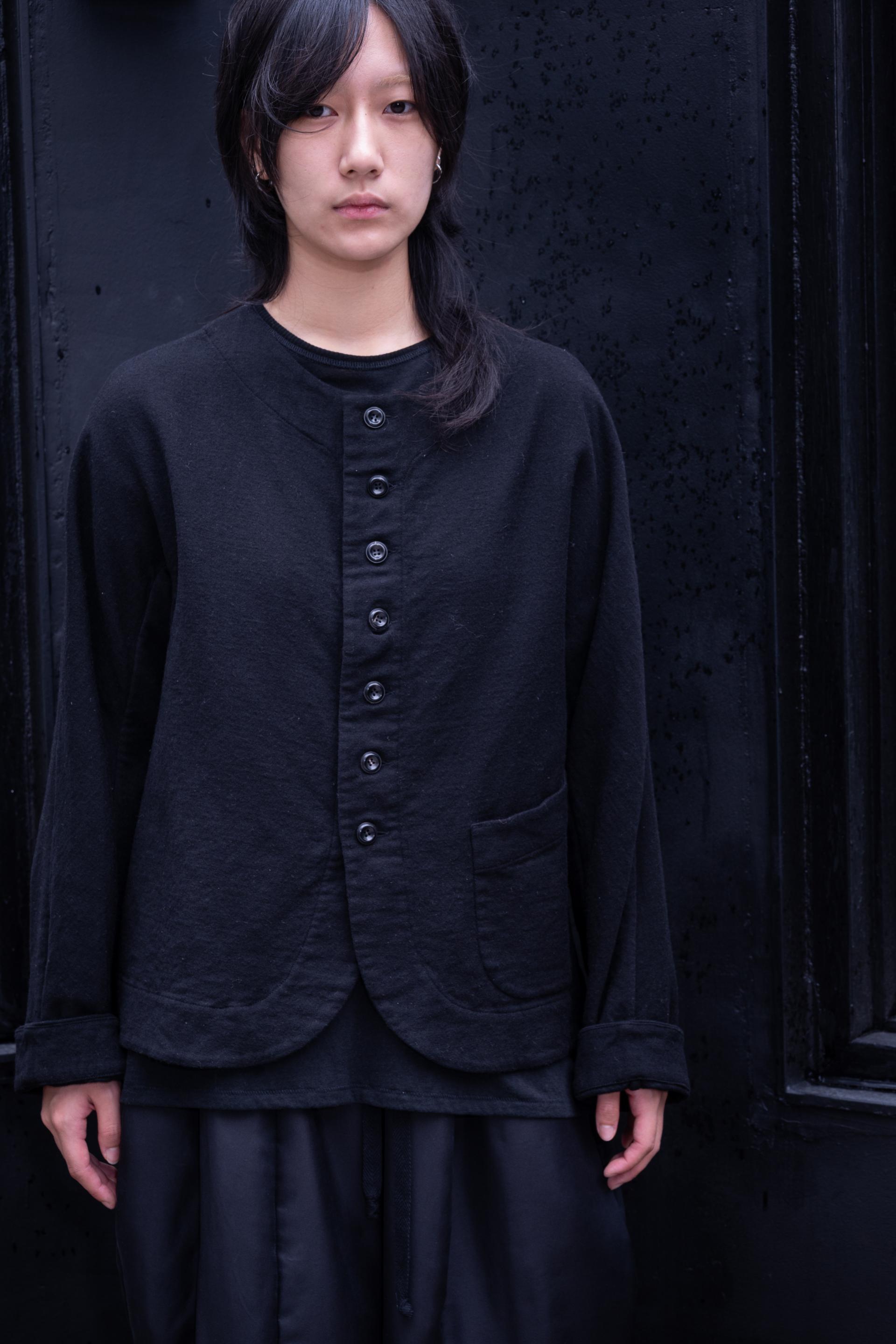 Shell jacket ( boiled wash )
