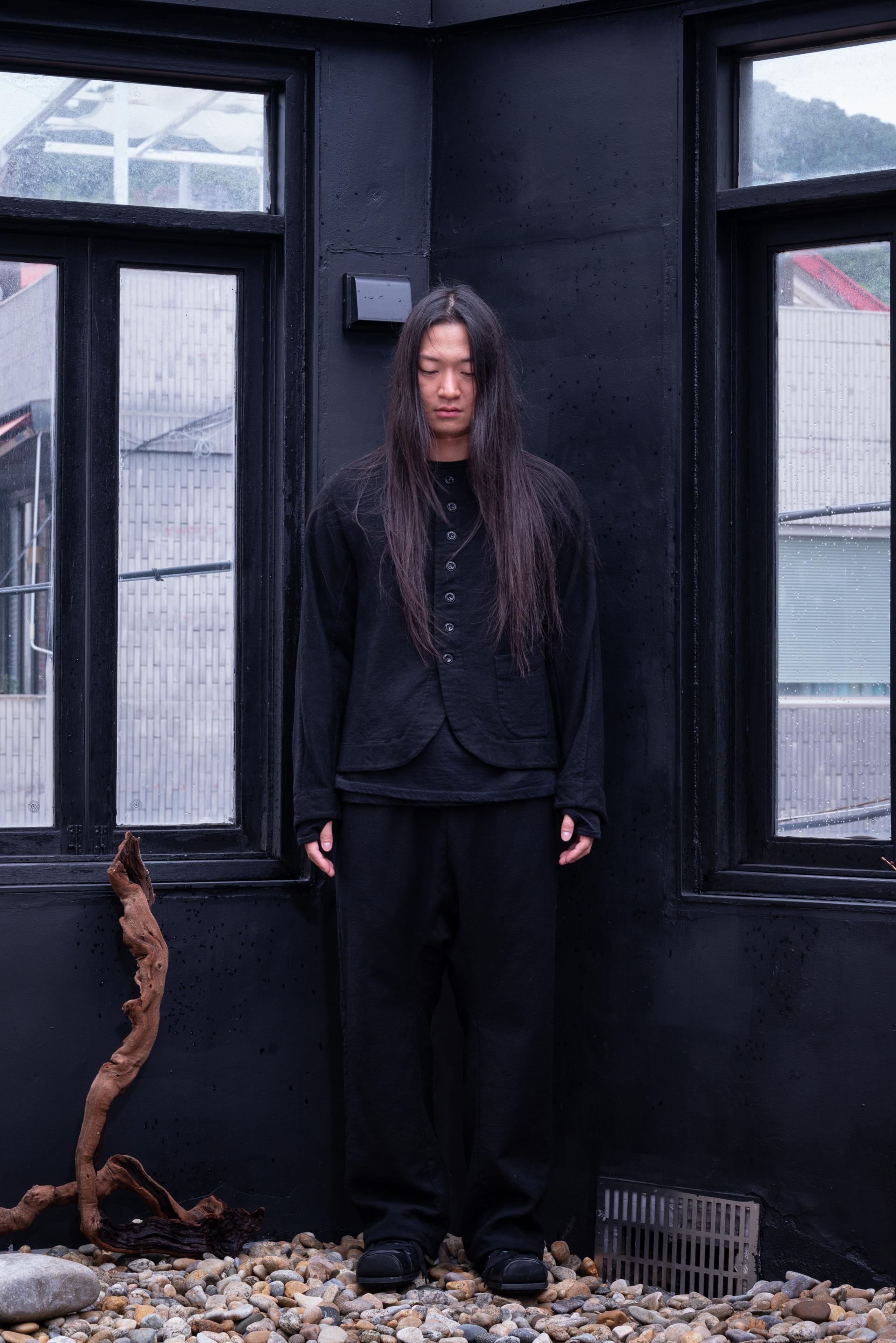 Shell jacket ( boiled wash )