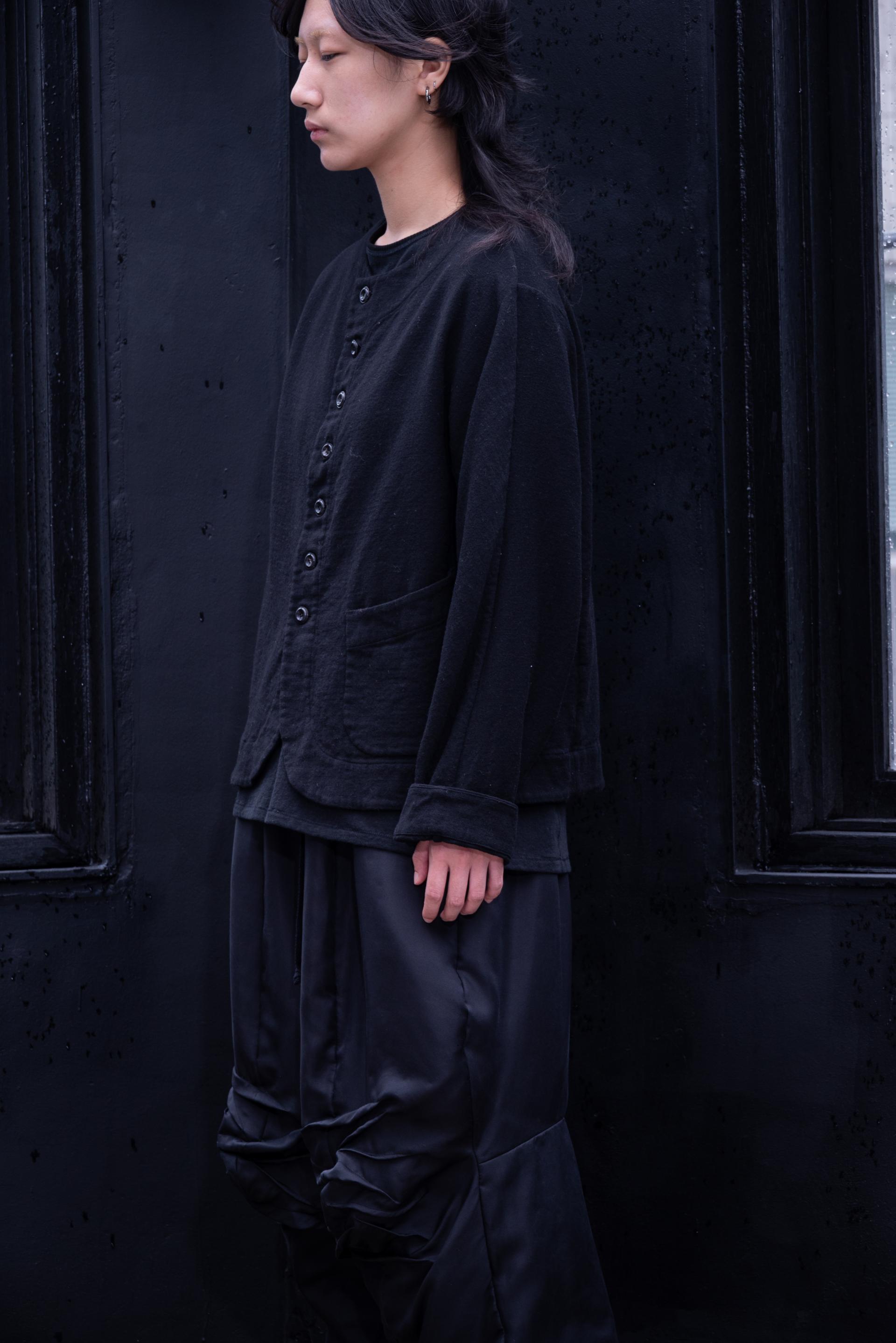 Shell jacket ( boiled wash )