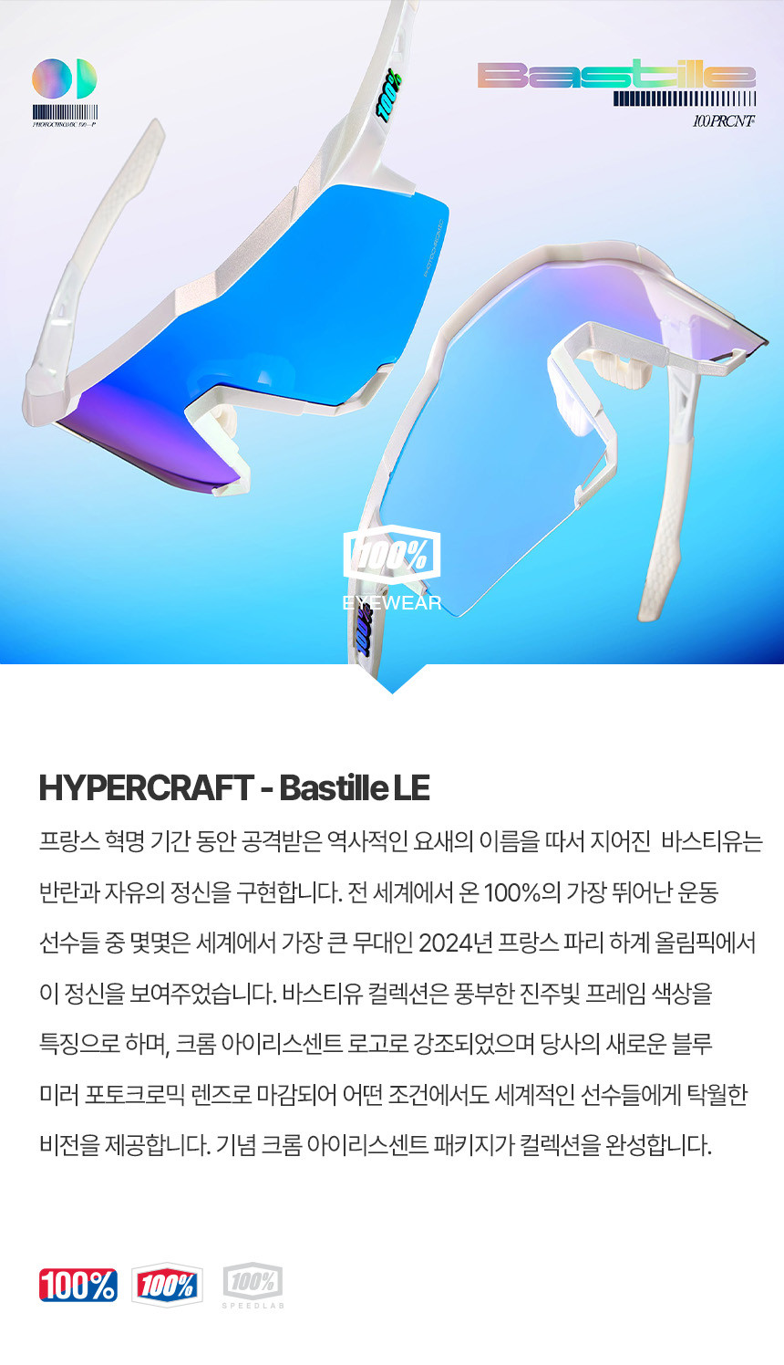 HYPERCRAFT LE BASTILLE - BLUE MIRROR PHOTOCHROMIC LENS(60000-00025)