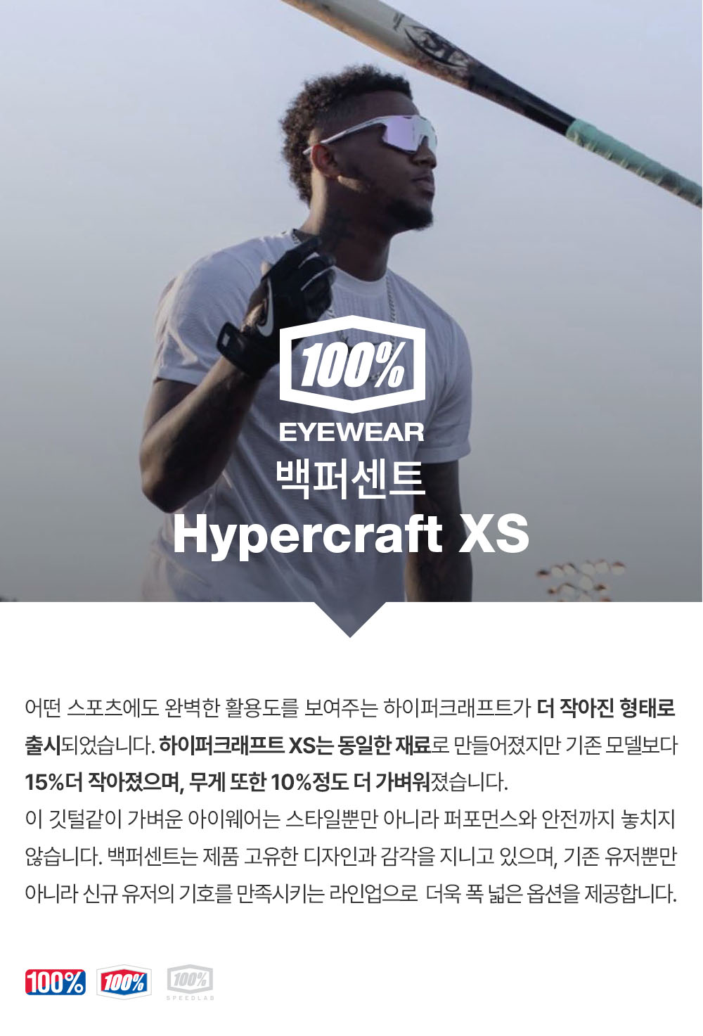HYPERCRAFT XS, Matte Black - Somke Lens 60002-00002