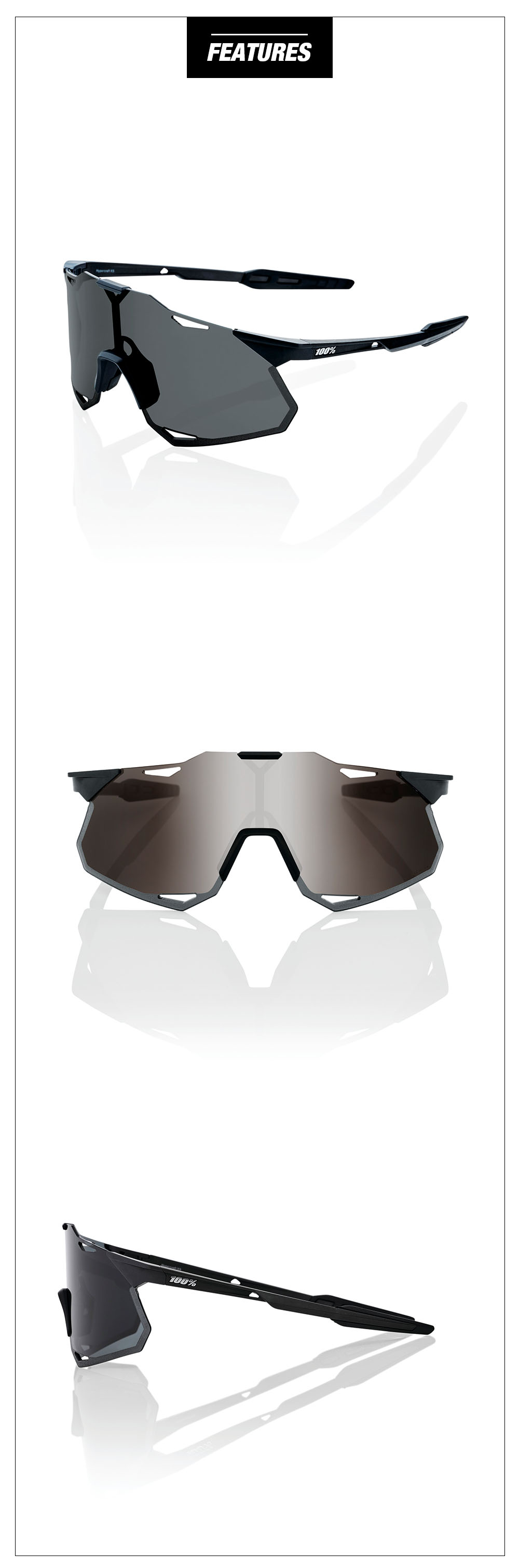 HYPERCRAFT XS, Matte Black - Somke Lens 60002-00002
