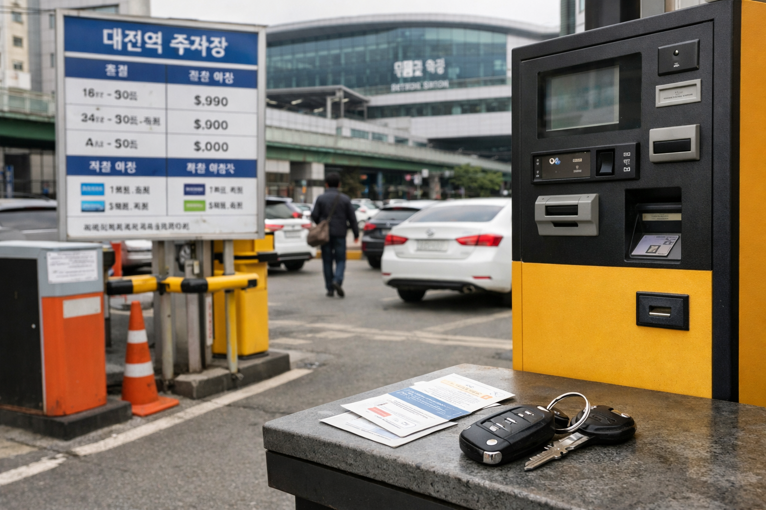대전역 주차장 요금과 환승 할인 장기주차 가능한 곳 관련 한국 일상 참고 이미지 1