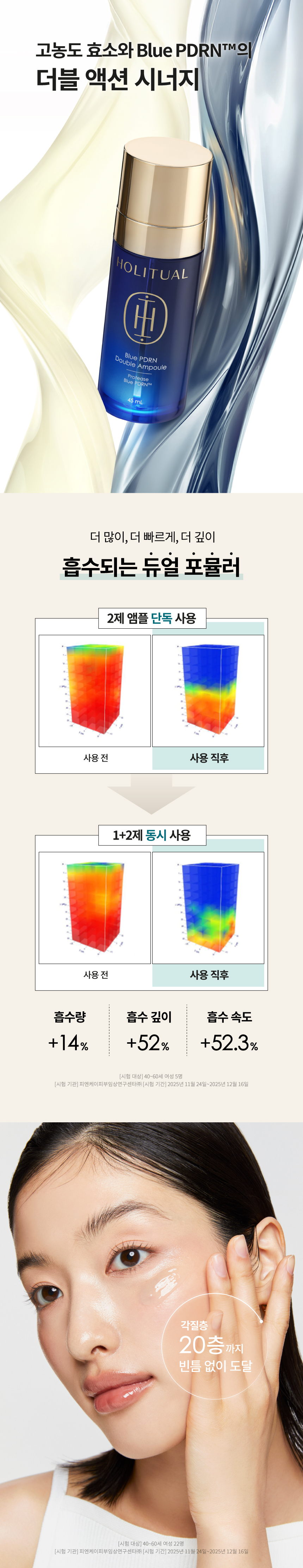 블루 PDRN 더블 앰플