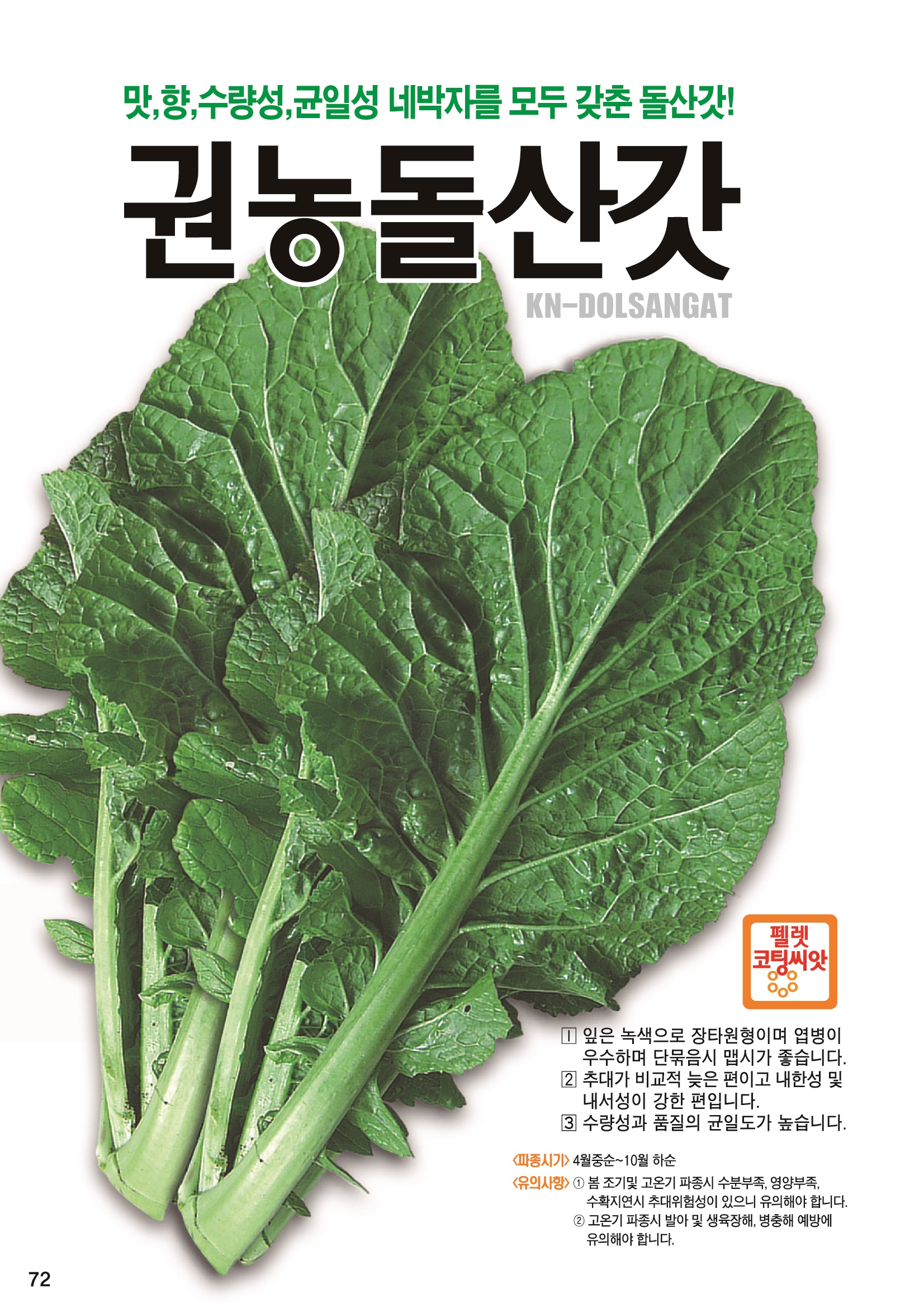 올해 김장김치는 권농종묘의 배추를 직접 심어 준비하세요! : 농사정보