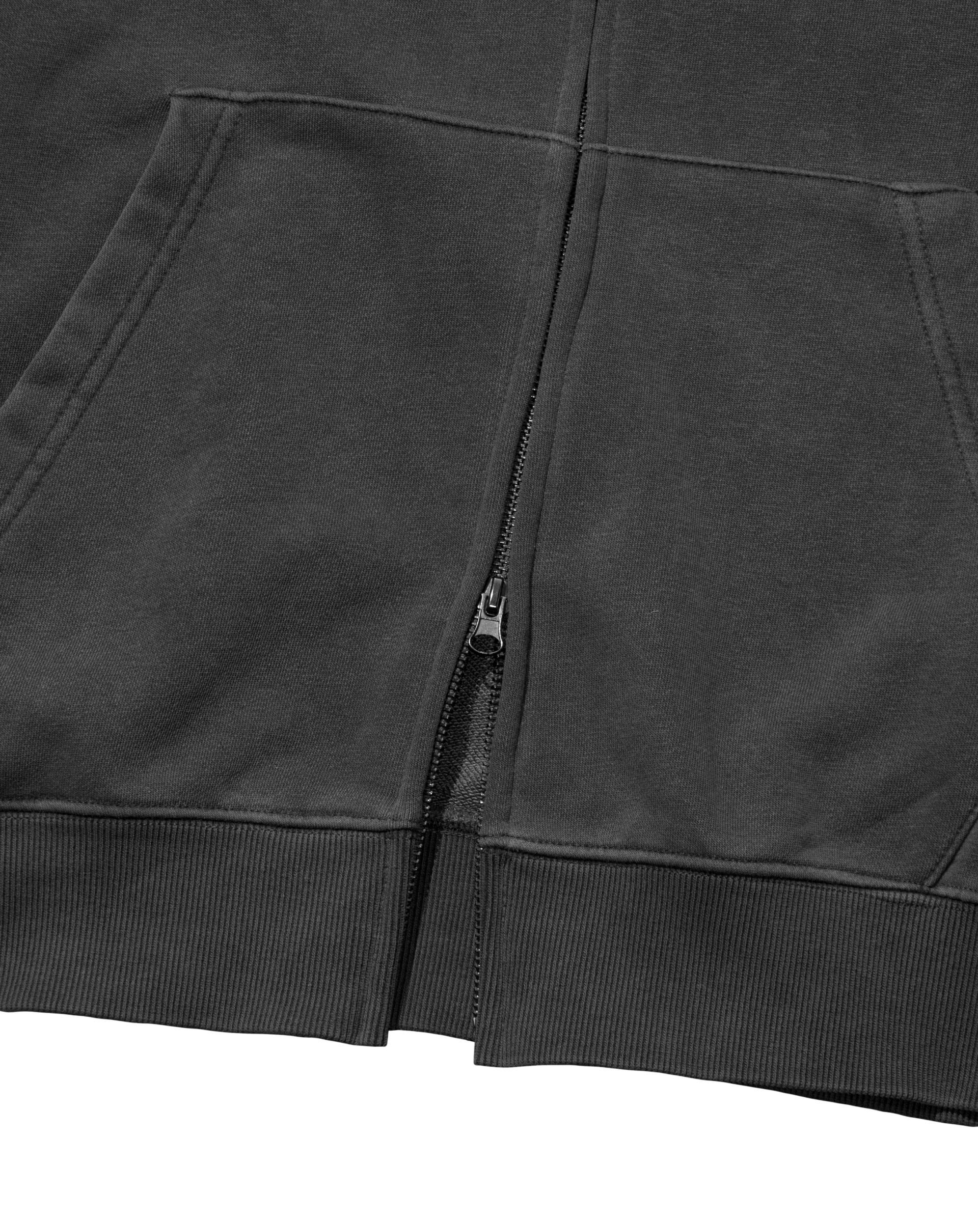 BOXING ZIPUP HOODIE (BLUE GREY)