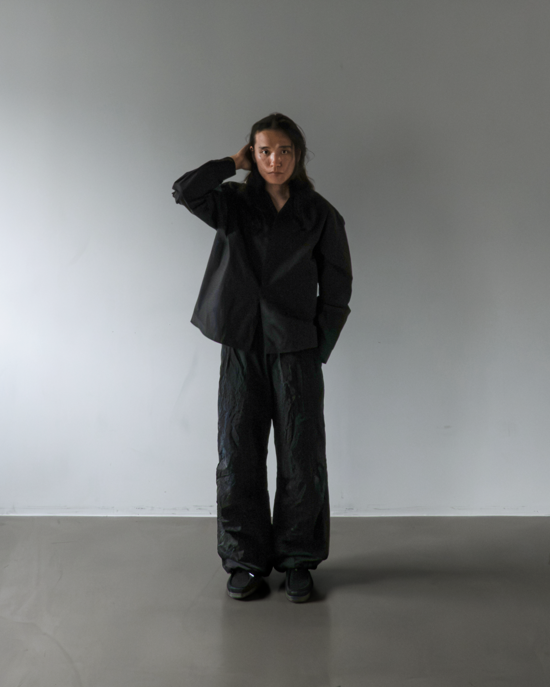 ESSENTIAL WORK SHIRT (BLACK)