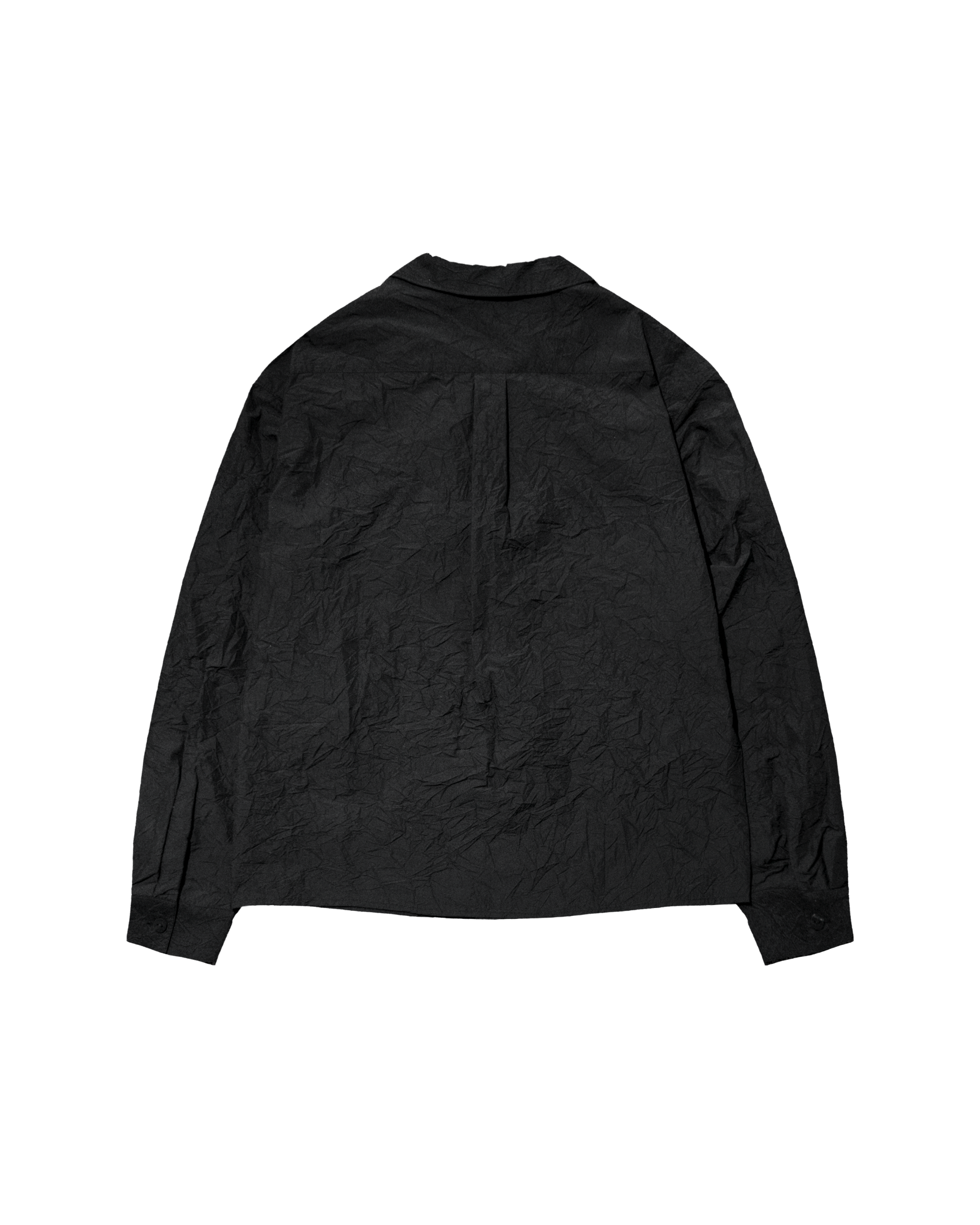 WRINKLE SHIRT (BLACK)