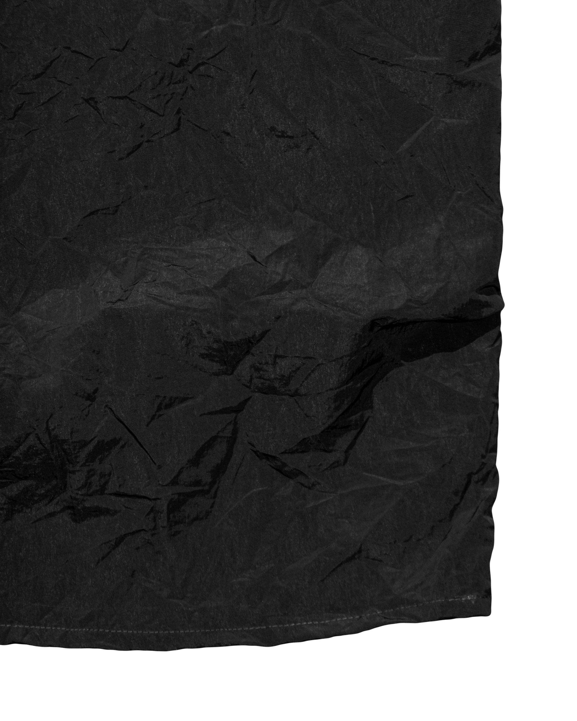 WRINKLE SHORTS (BALCK)