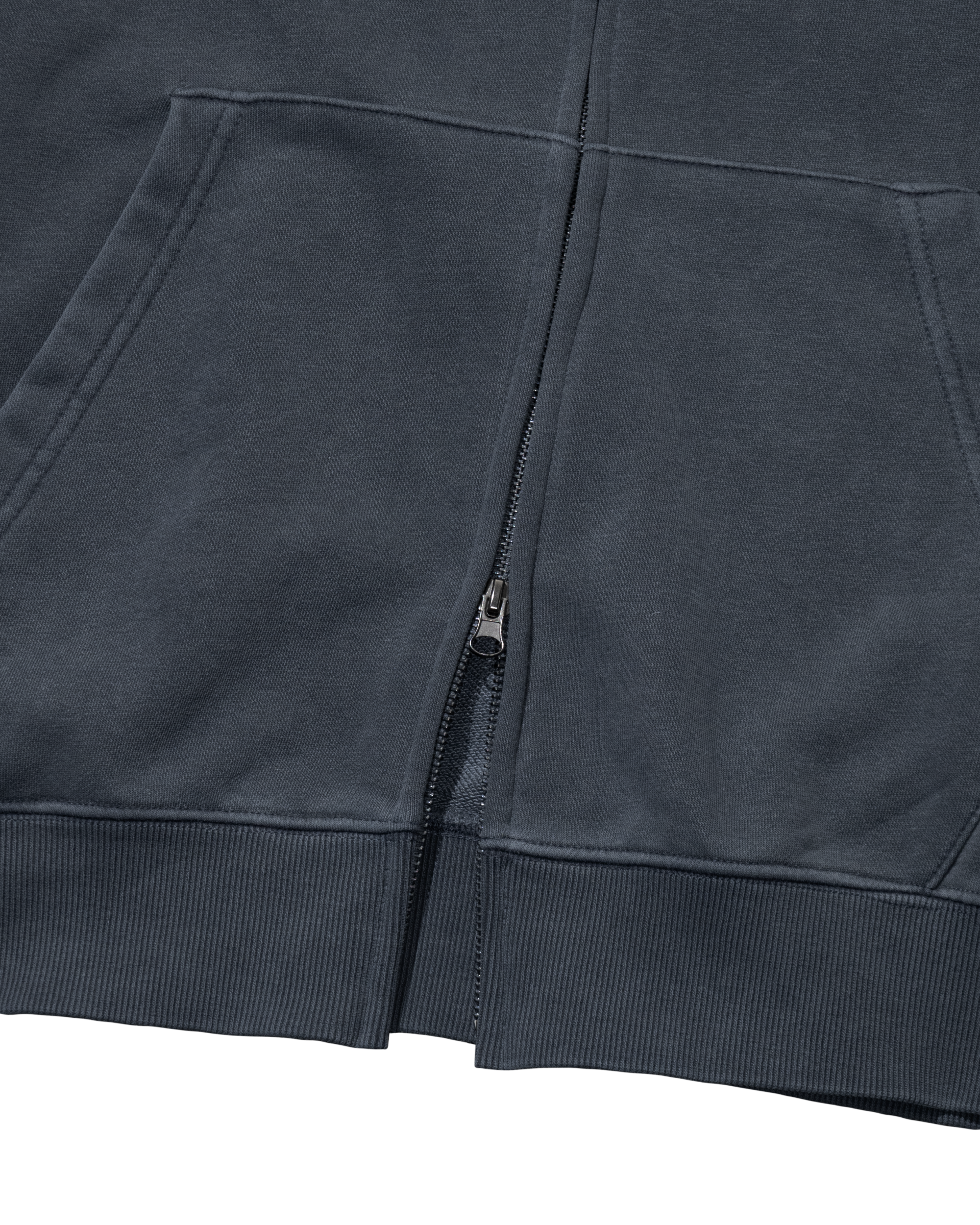 BOXING ZIPUP HOODIE (BLUE GREY)