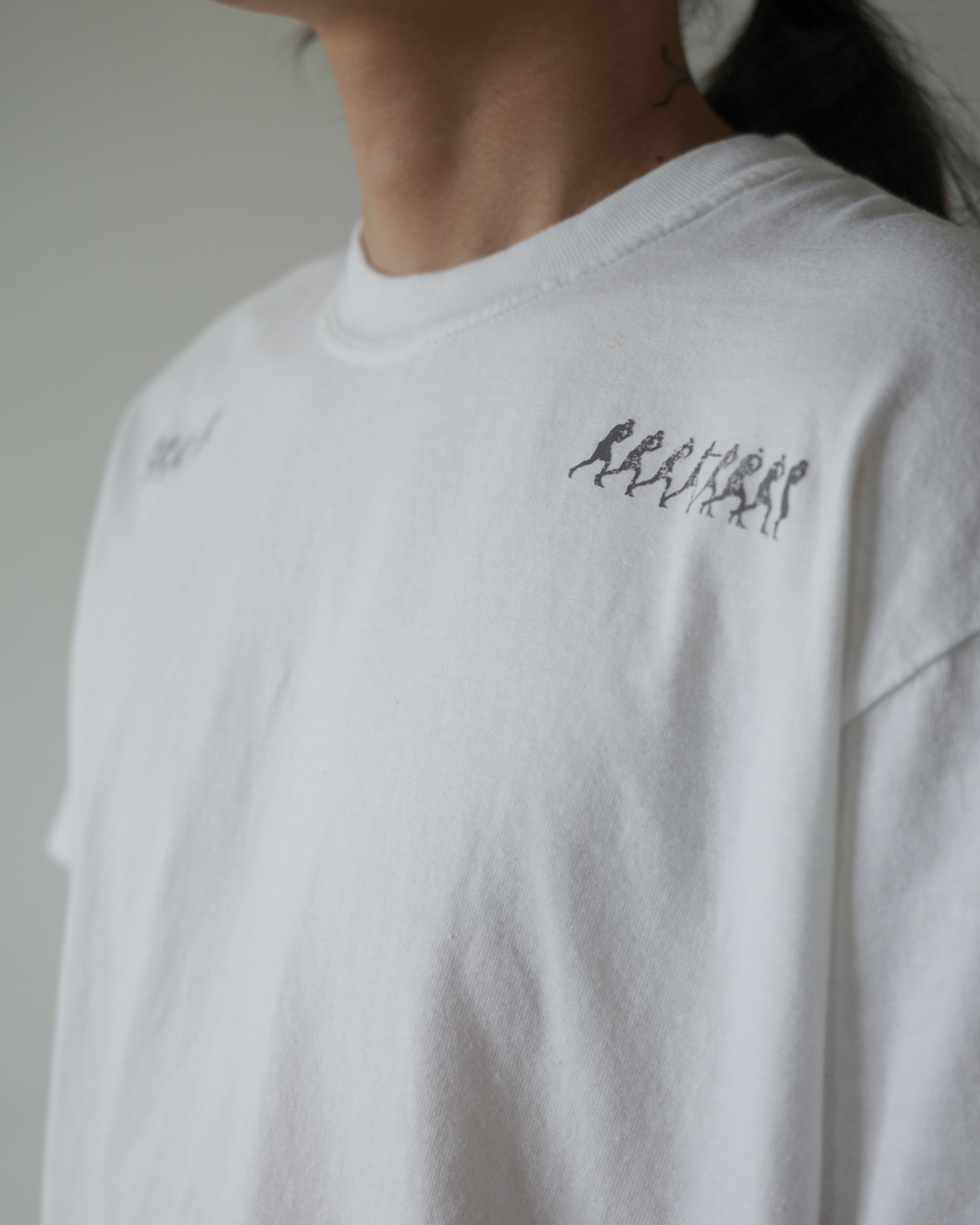 BOXING MOTION T-SHIRT (WHITE)