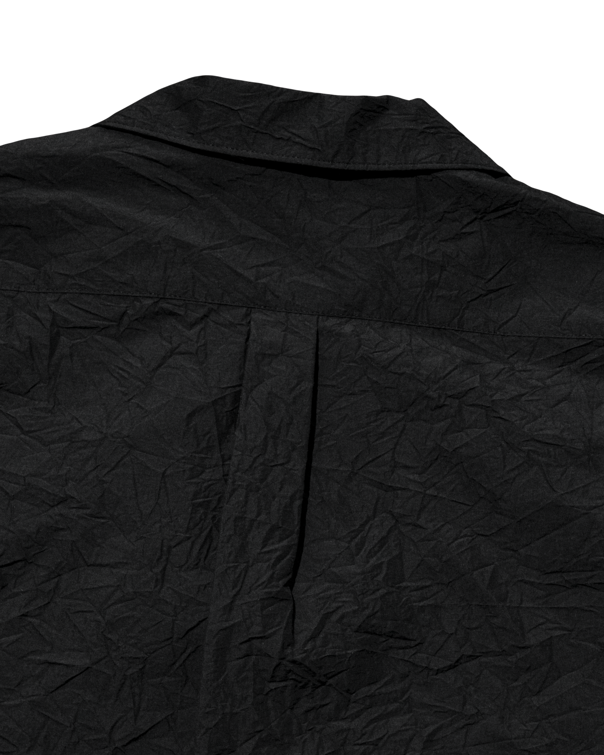 WRINKLE SHIRT (BLACK)
