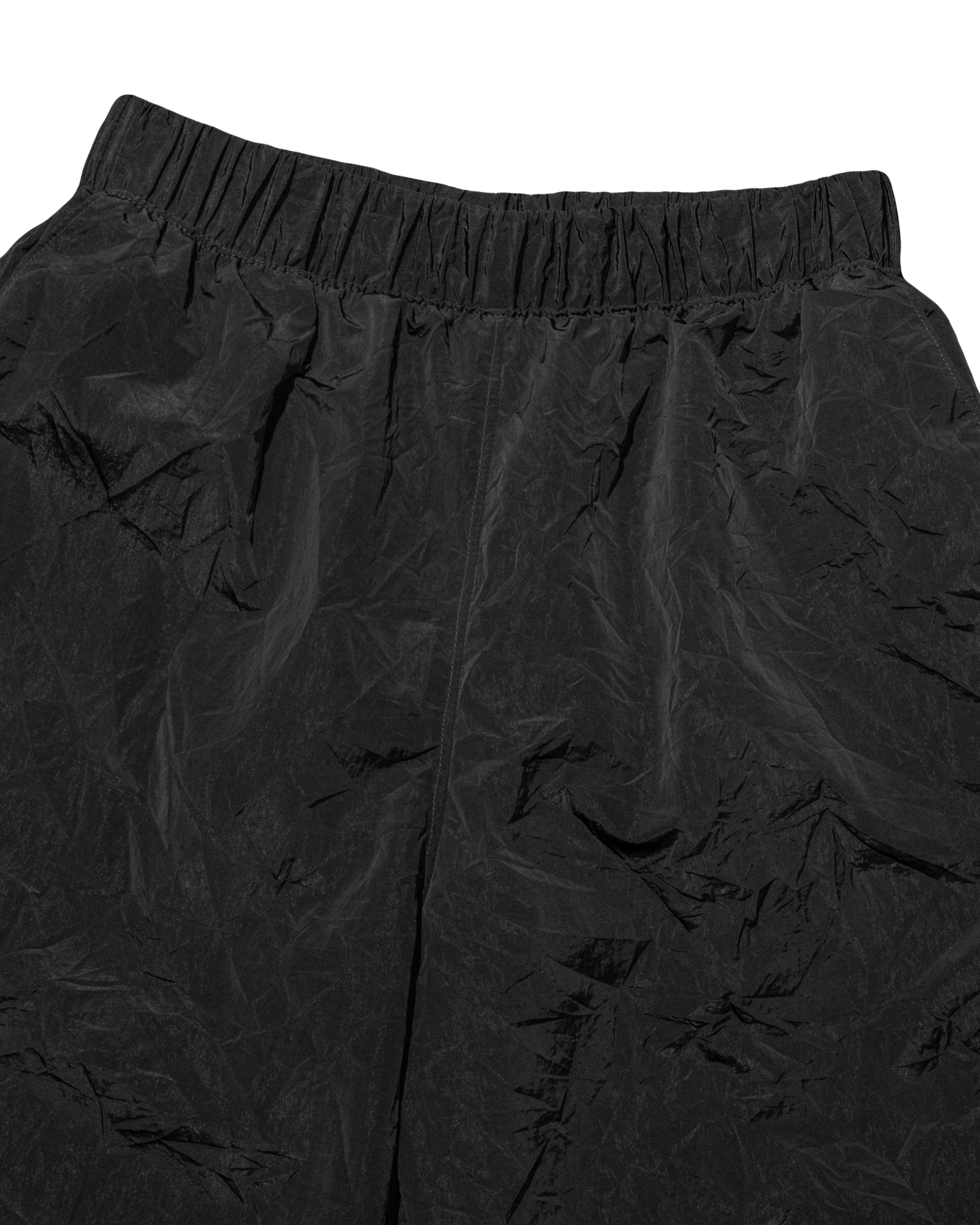WRINKLE SHORTS (BALCK)
