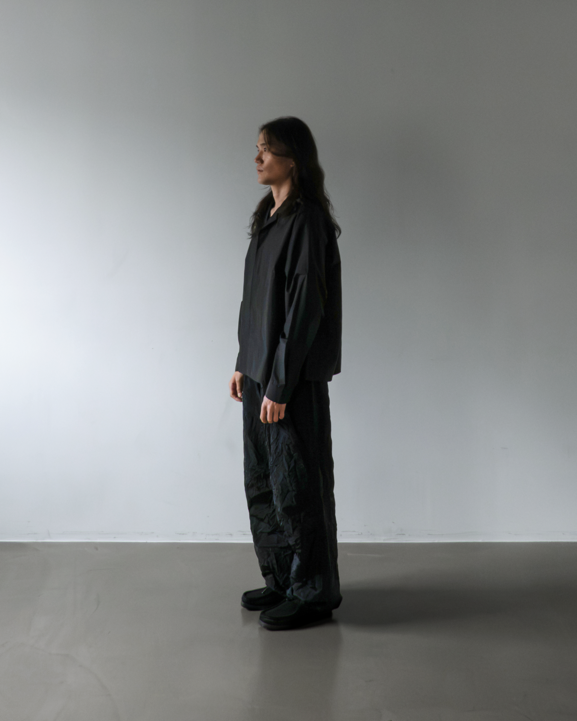 ESSENTIAL WORK SHIRT (BLACK)