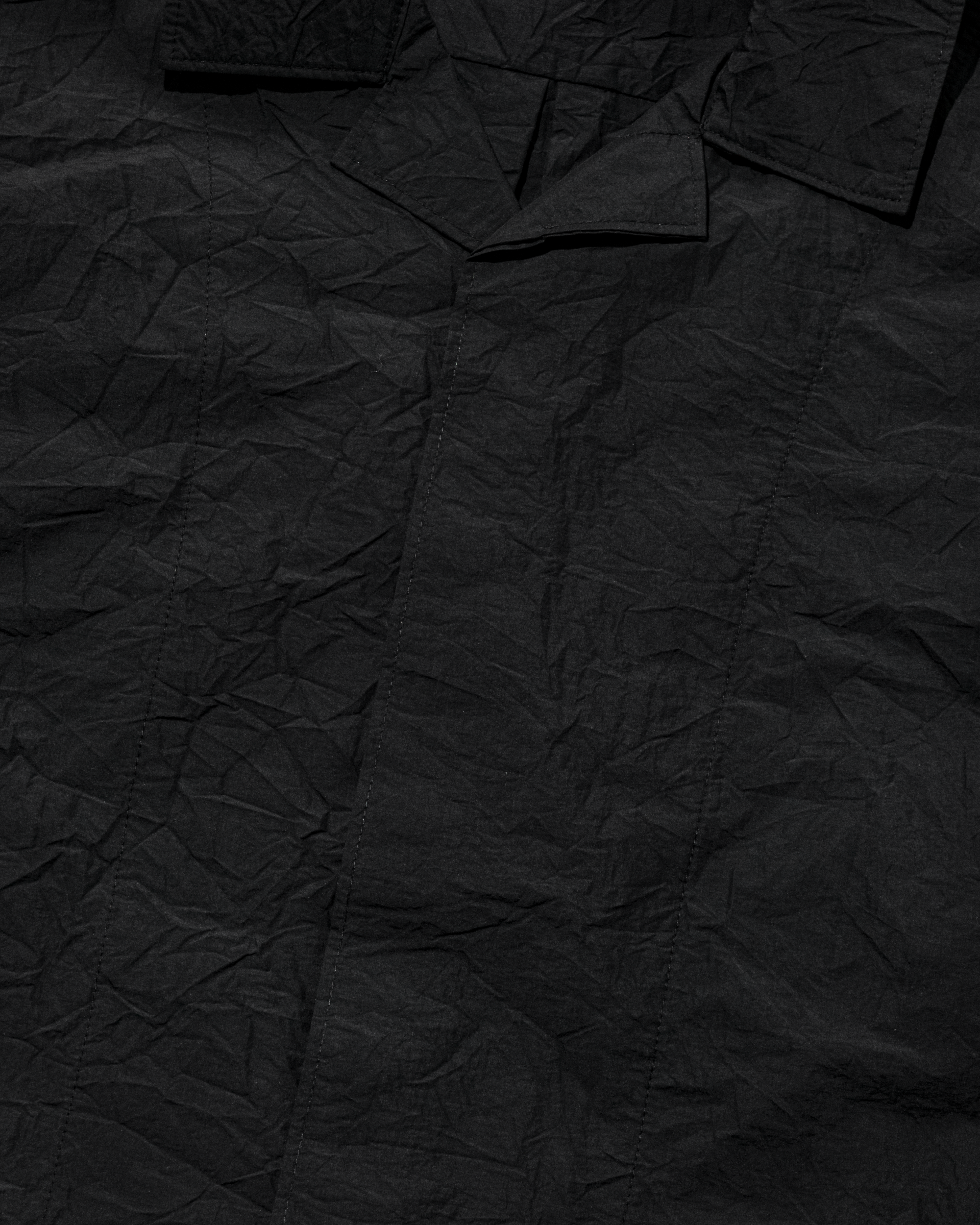 WRINKLE SHIRT (BLACK)