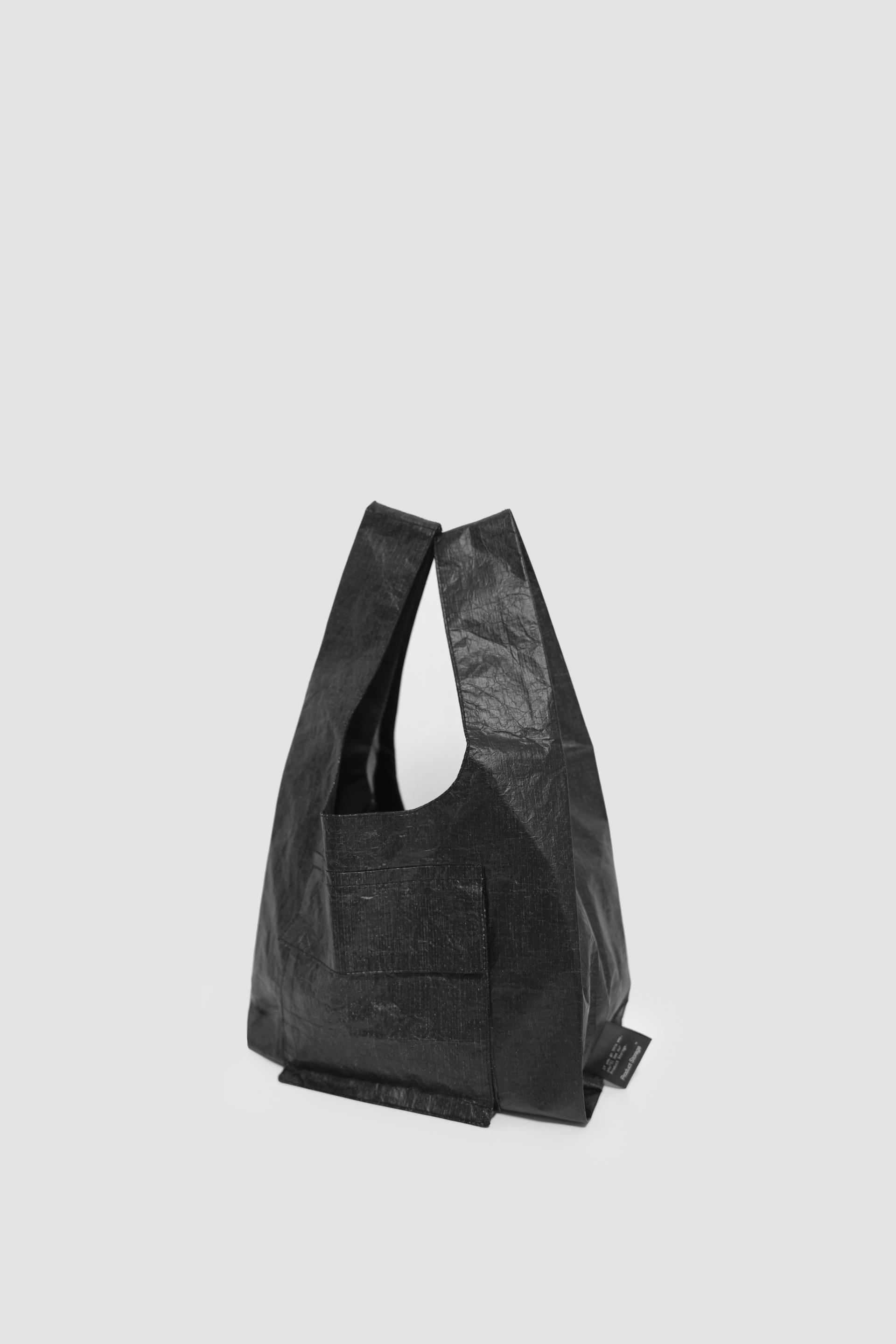 OUT POCKET SHOPPER BAG (BLACK) MINI