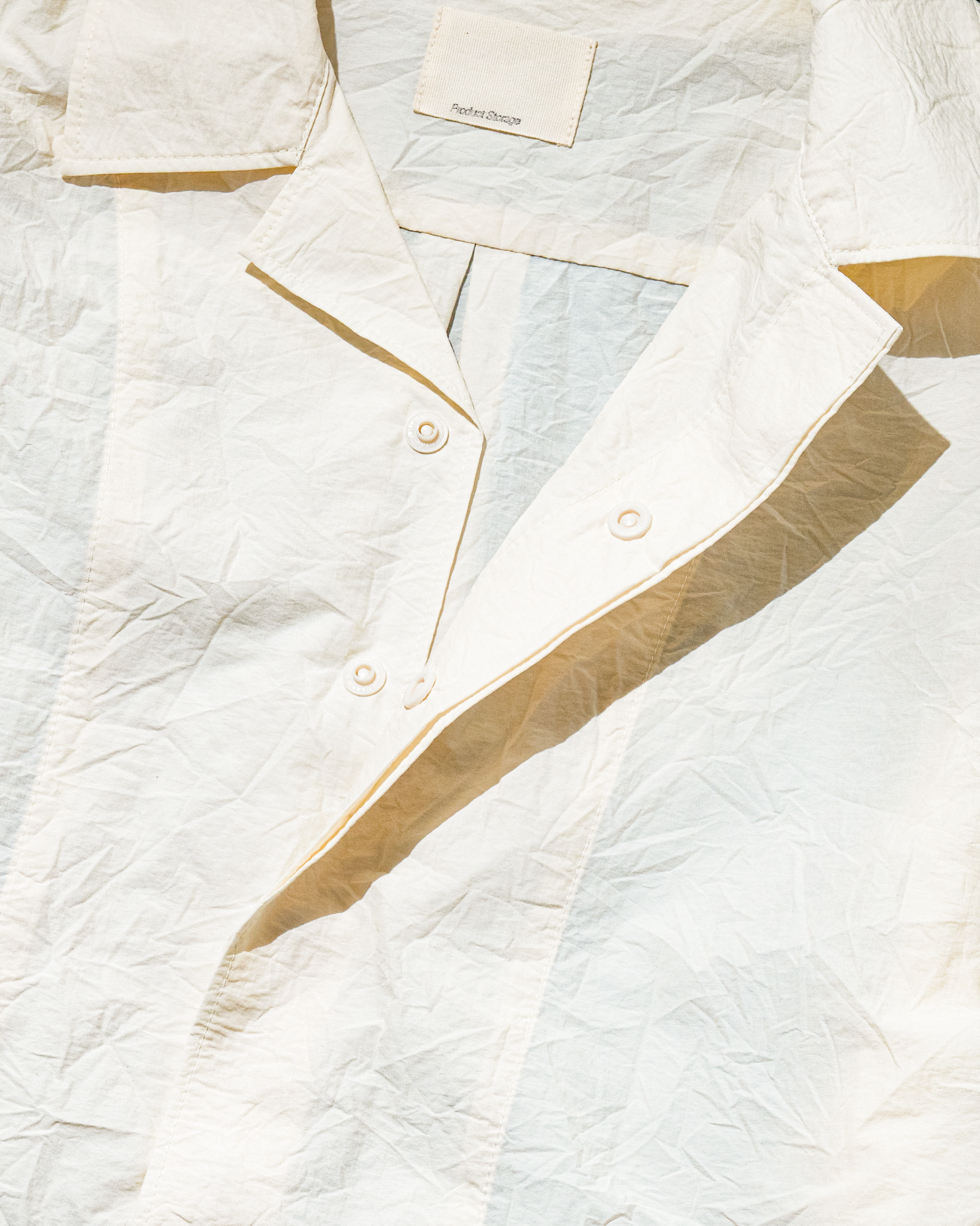WRINKLE SHIRT (IVORY)