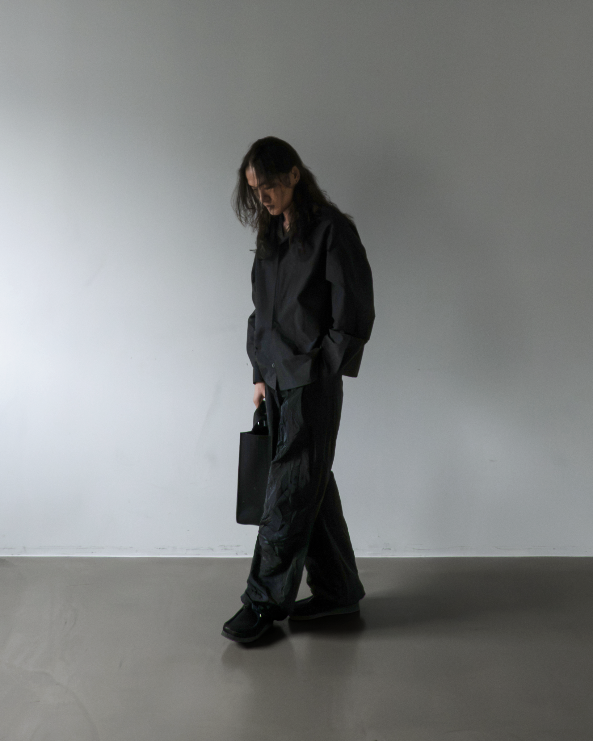 ESSENTIAL WORK SHIRT (BLACK)