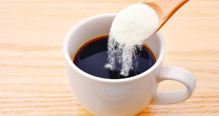 커피에 녹는 콜라겐 파우더