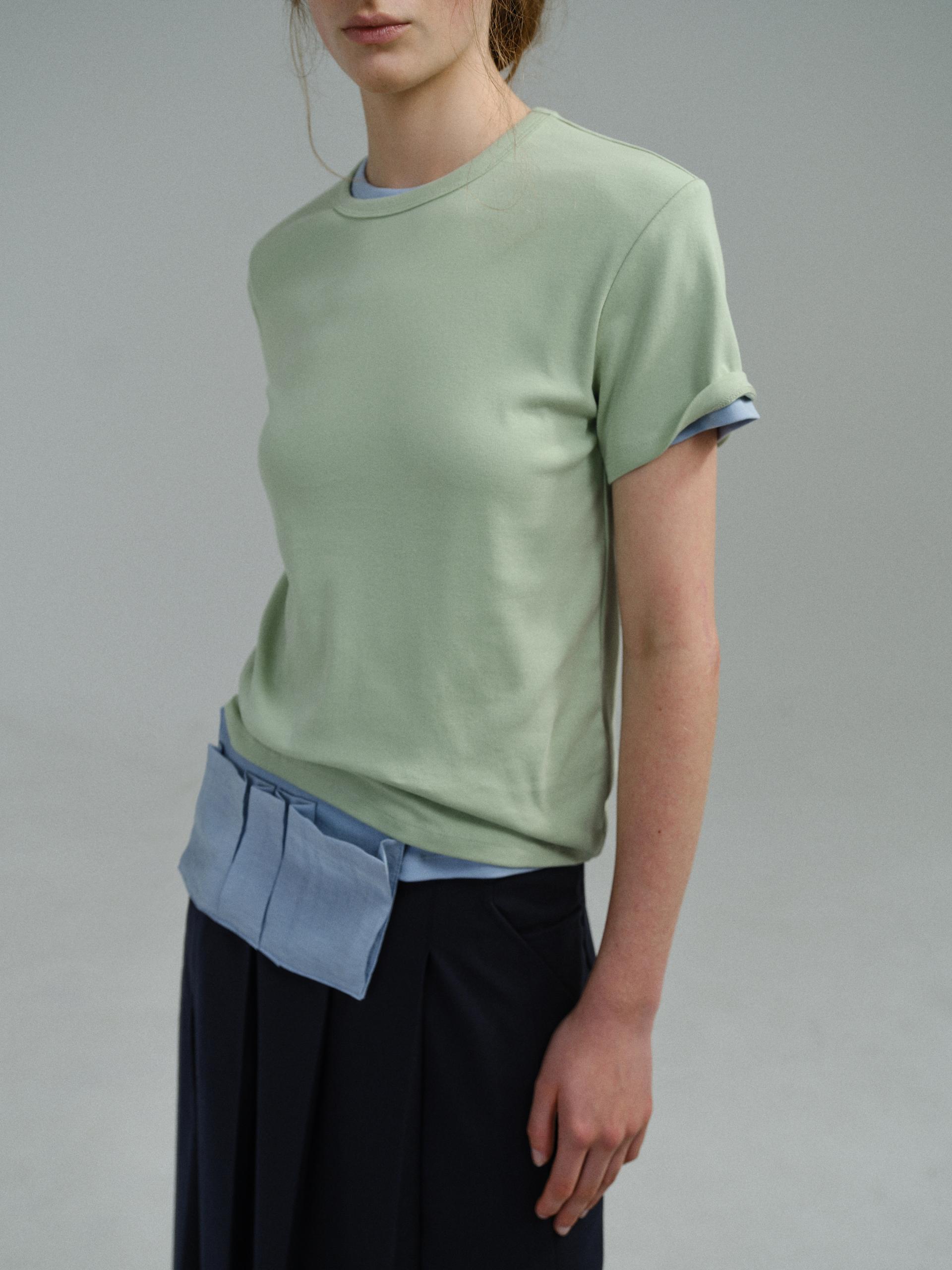 core t-shirt (sage green)