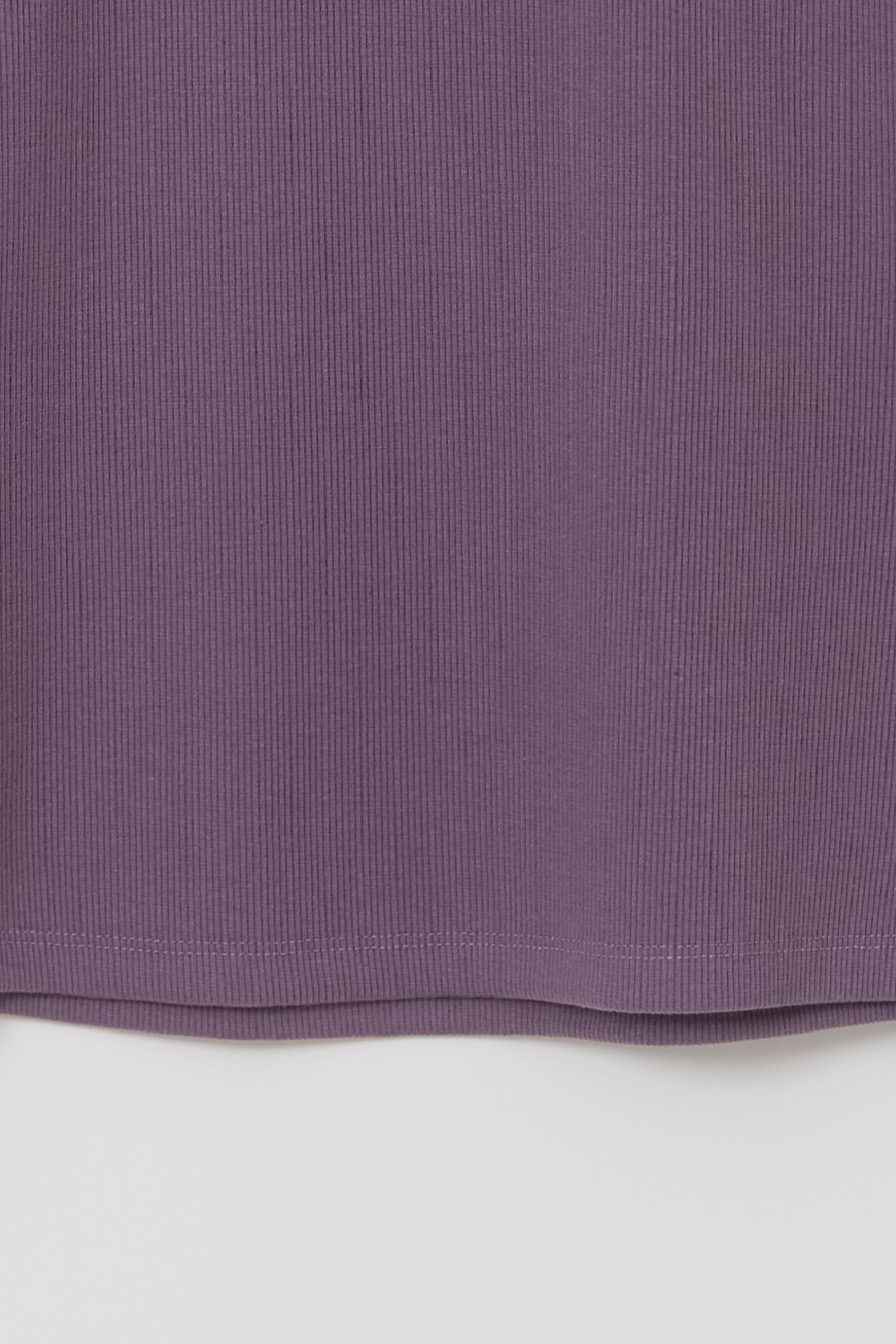 alter deep henley t-shirt (mauve purple)