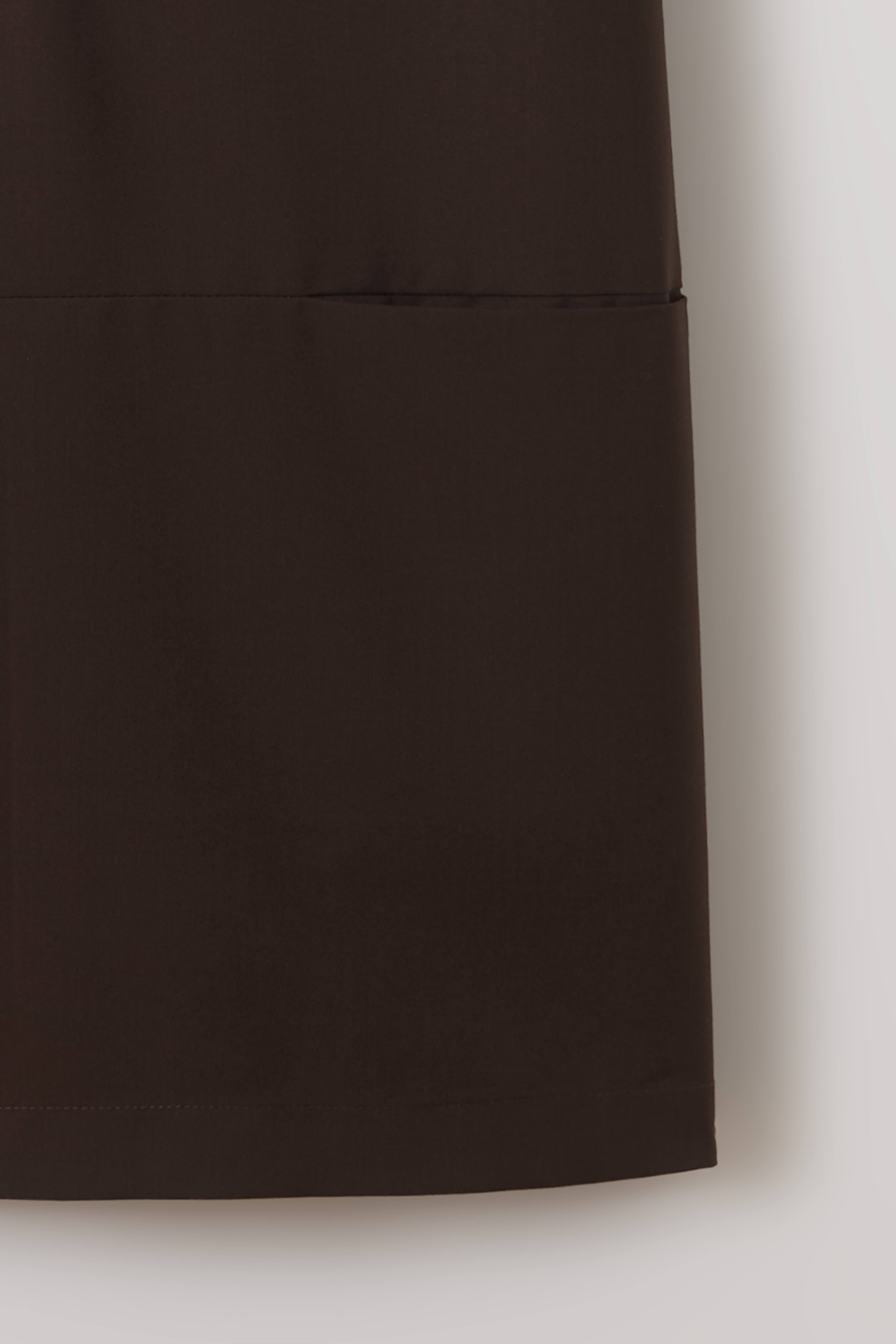 dart line blouse (brown)