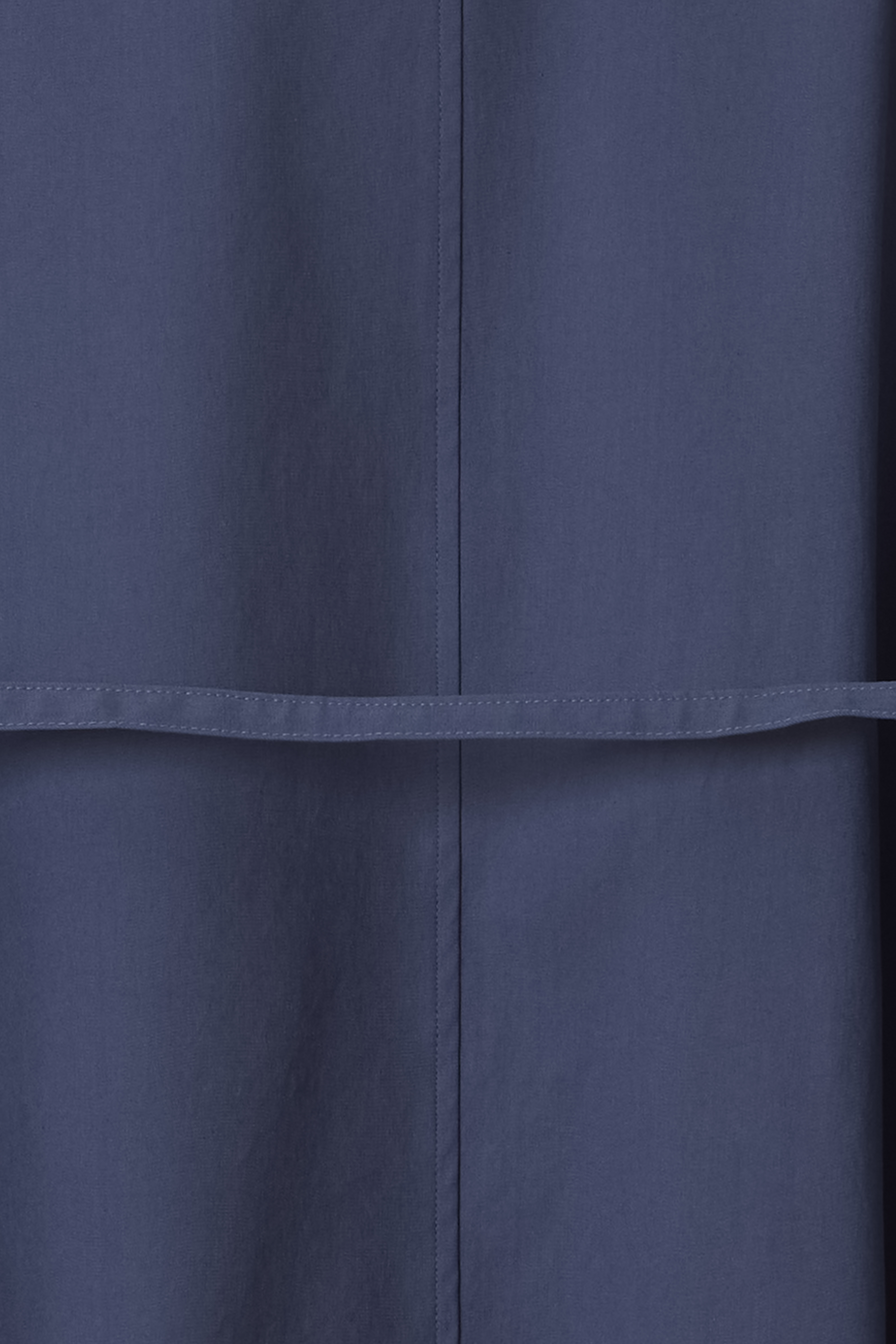 [2차 재입고] vent half trench coat (bio blue)